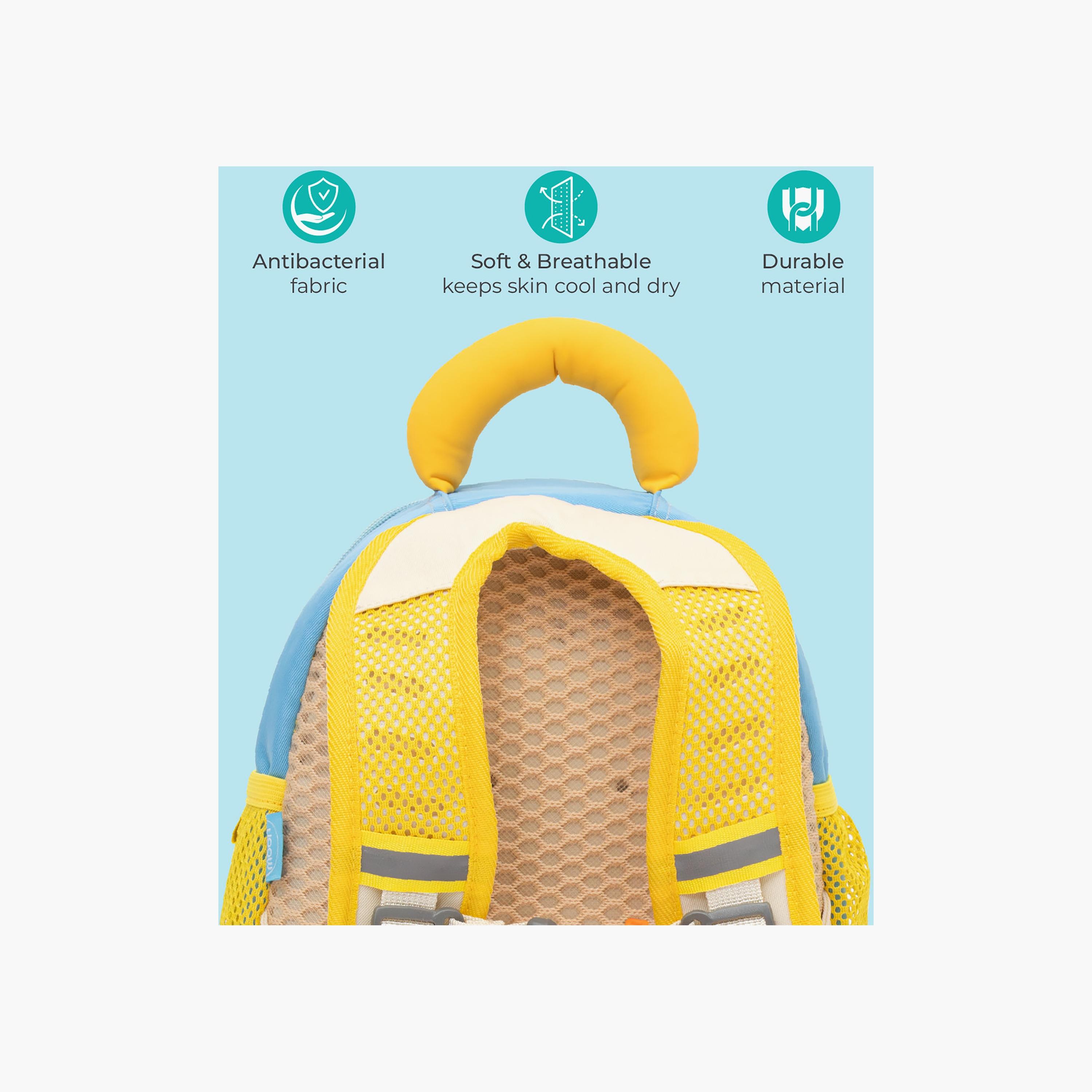 Moon 3D Design Waterproof Backpack - Bear-school-bagsandbackpacks-backpacks-image-6