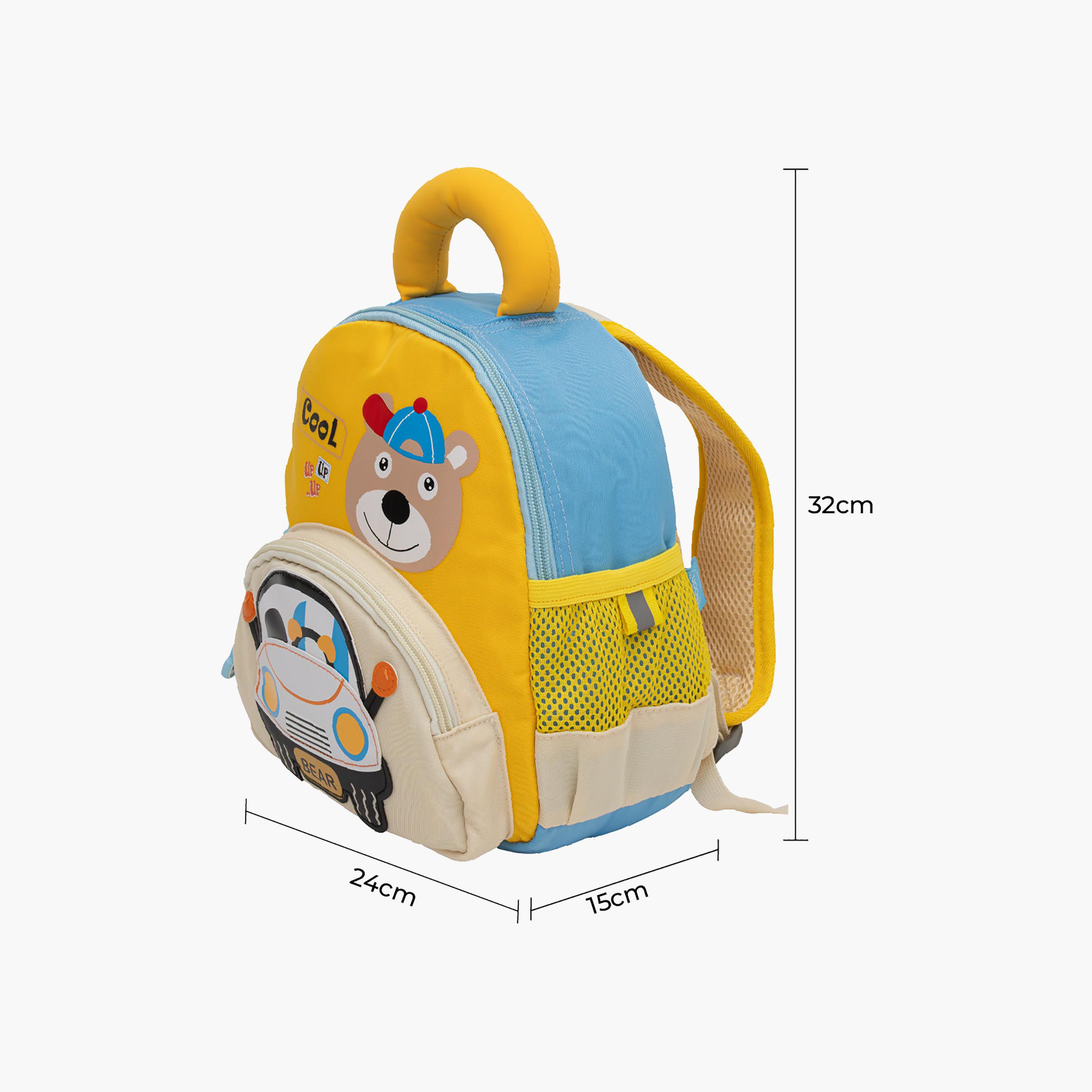 Moon 3D Design Waterproof Backpack - Bear-school-bagsandbackpacks-backpacks-image-8