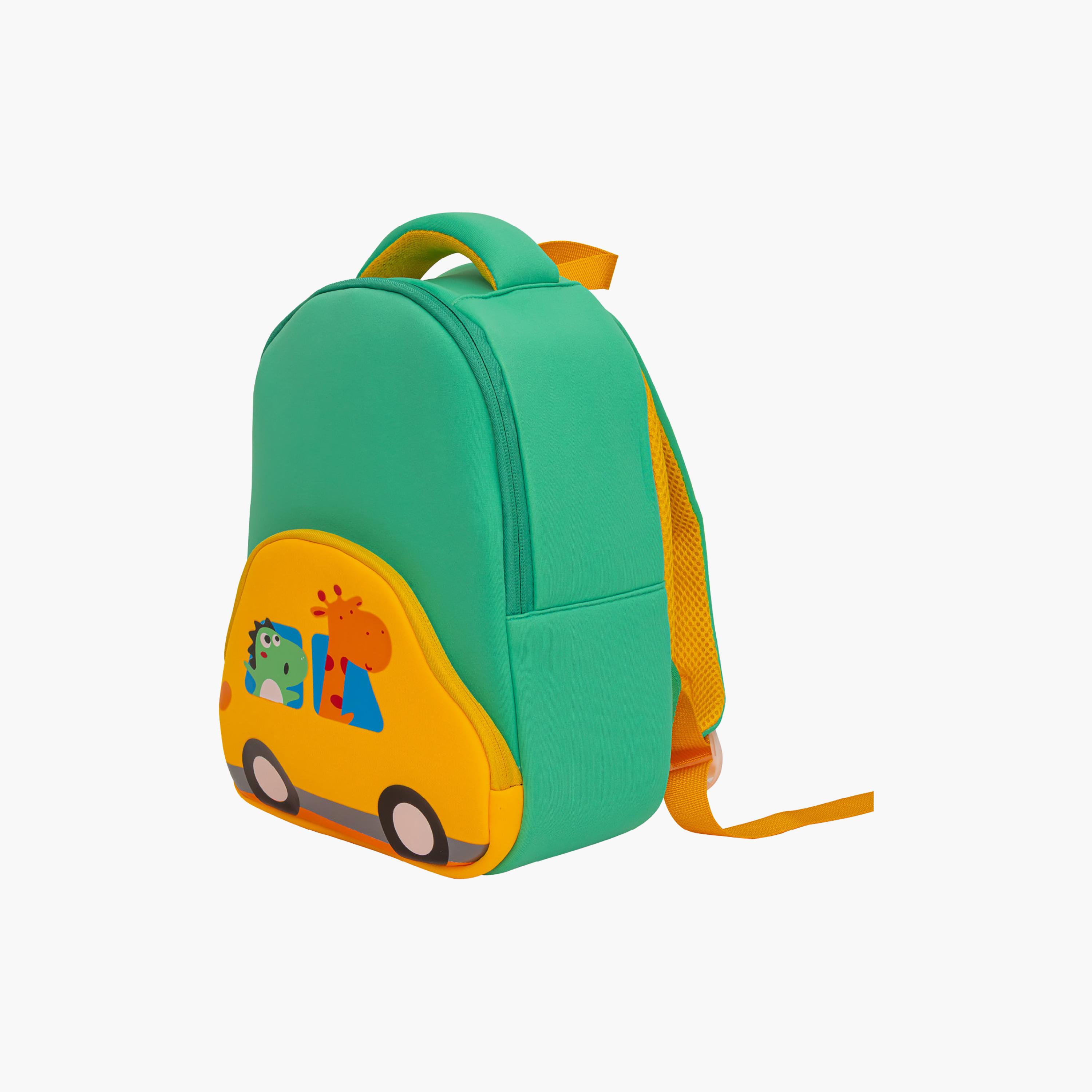 Moon 3D Design Waterproof Backpack - Car-school-bagsandbackpacks-backpacks-image-1
