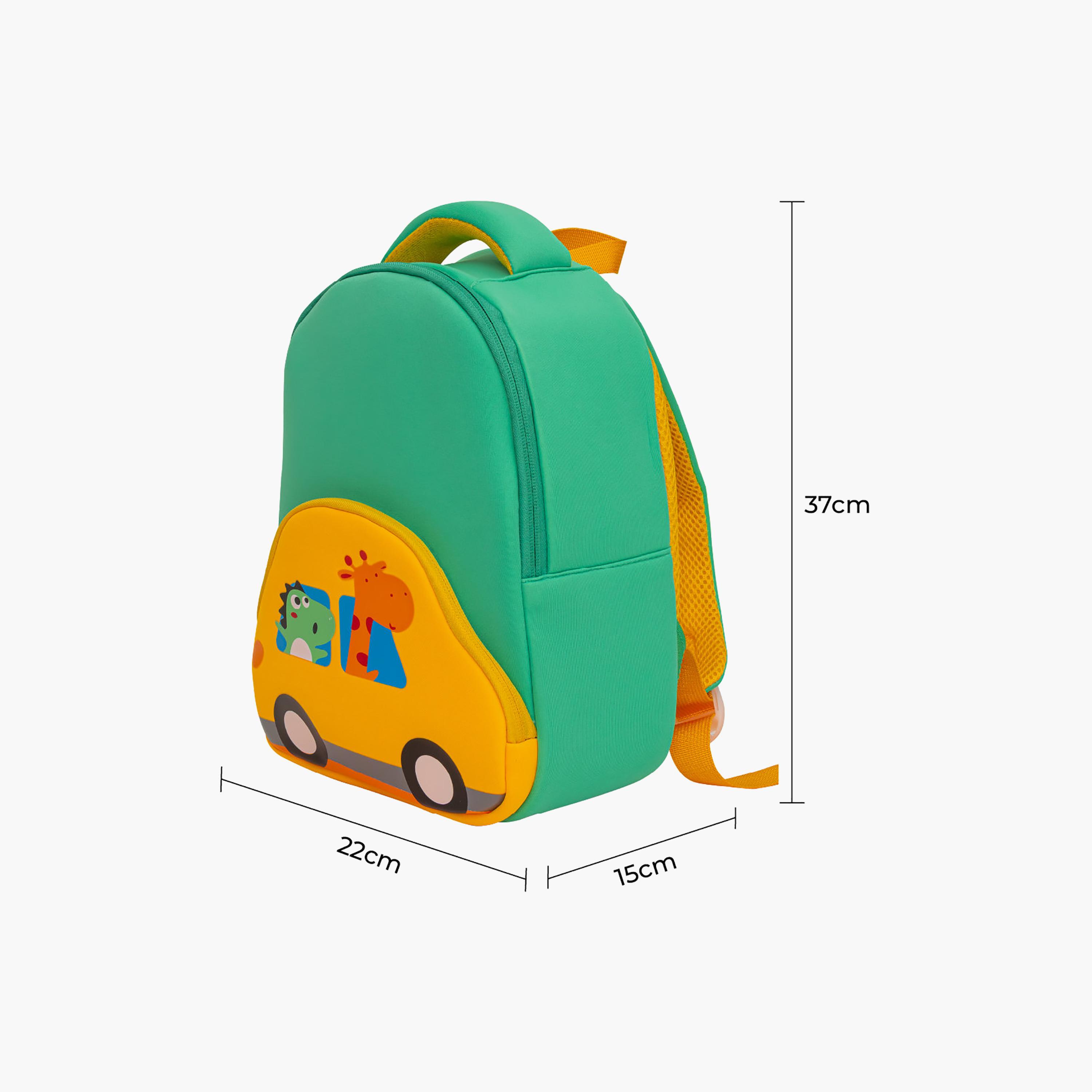 Moon 3D Design Waterproof Backpack - Car-school-bagsandbackpacks-backpacks-image-8