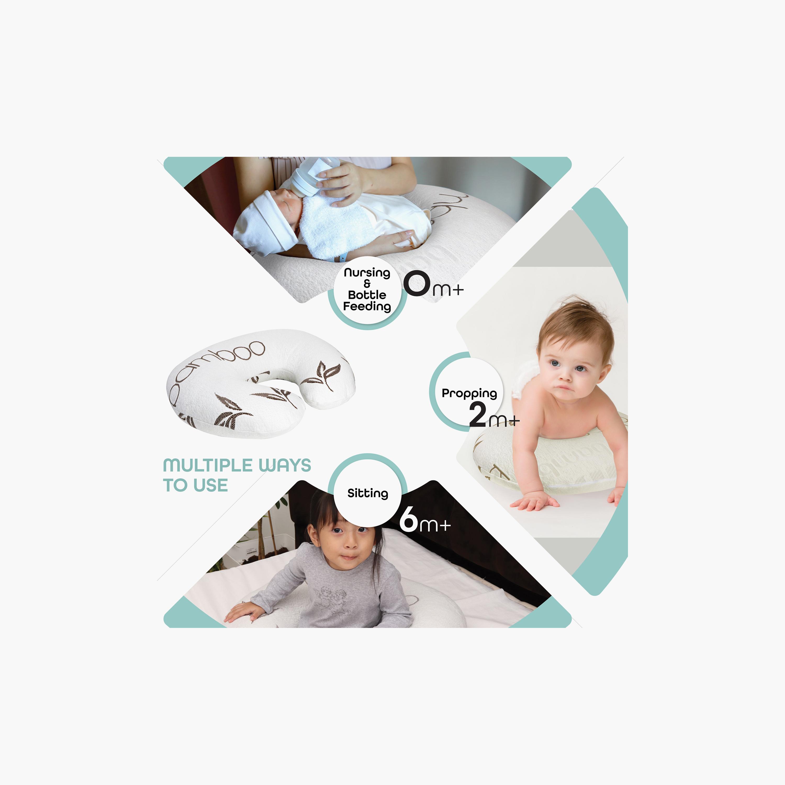 Moon Bamboo Rayon Feeding Pillow - 0 months+-baby-nursery-babybedding-image-3