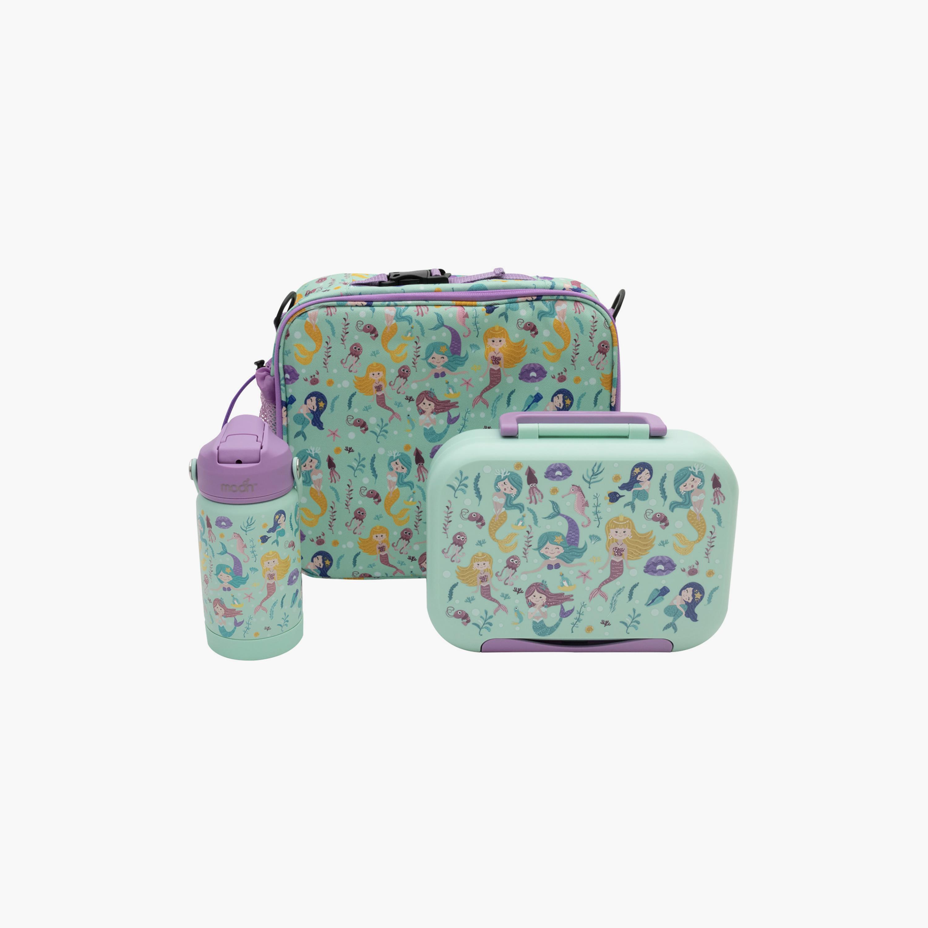 Moon Marmita Lunch Box with Insulated Bottle & Bag Set - Mermaid-school-lunchessentials-lunchboxes-image-1