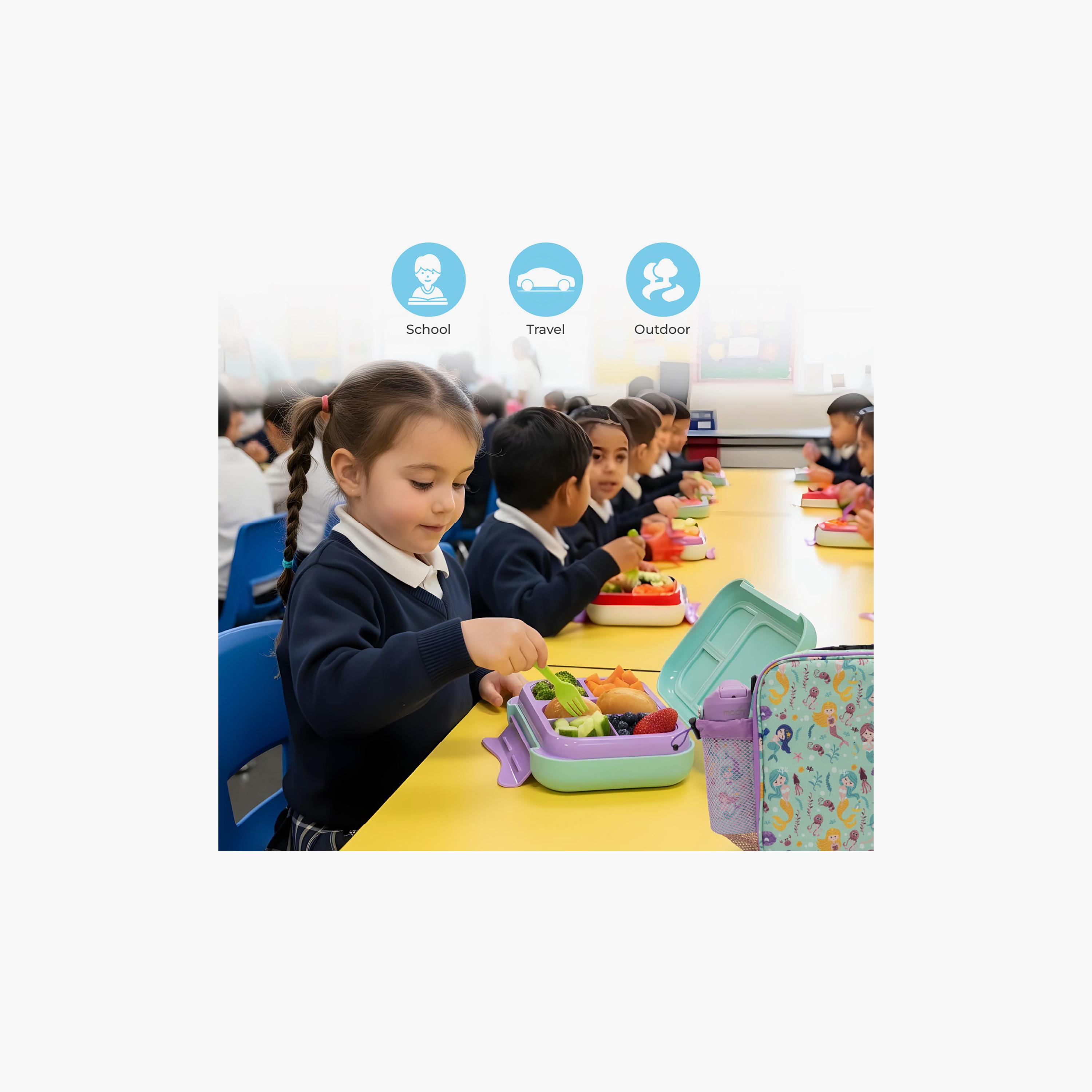 Moon Marmita Lunch Box with Insulated Bottle & Bag Set - Mermaid-school-lunchessentials-lunchboxes-image-3