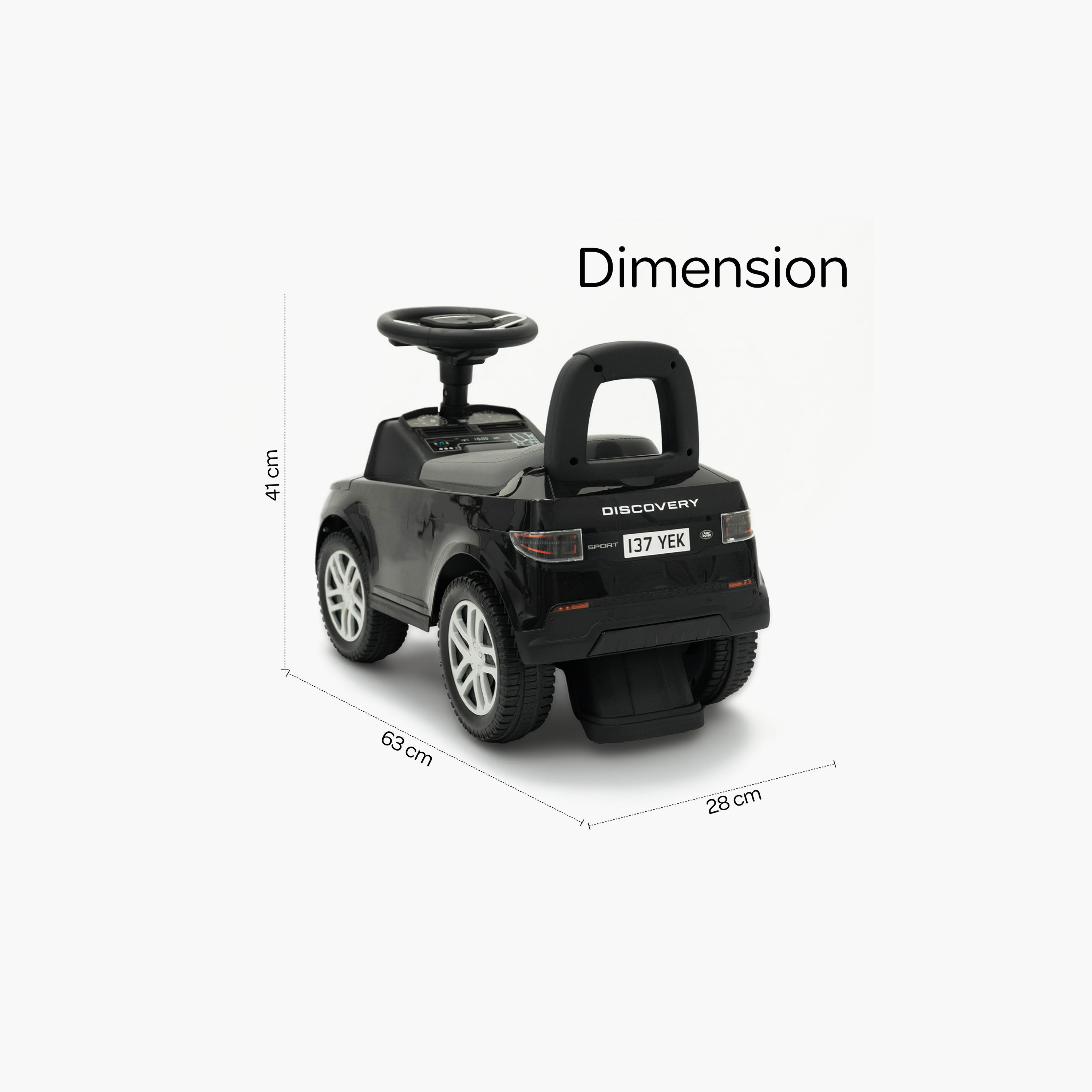 Moon Licenesed Land Rover Ride-On Sports Car - 12-36 Months-toys-outdoor-bikesandrideons-electricvehicles-image-2