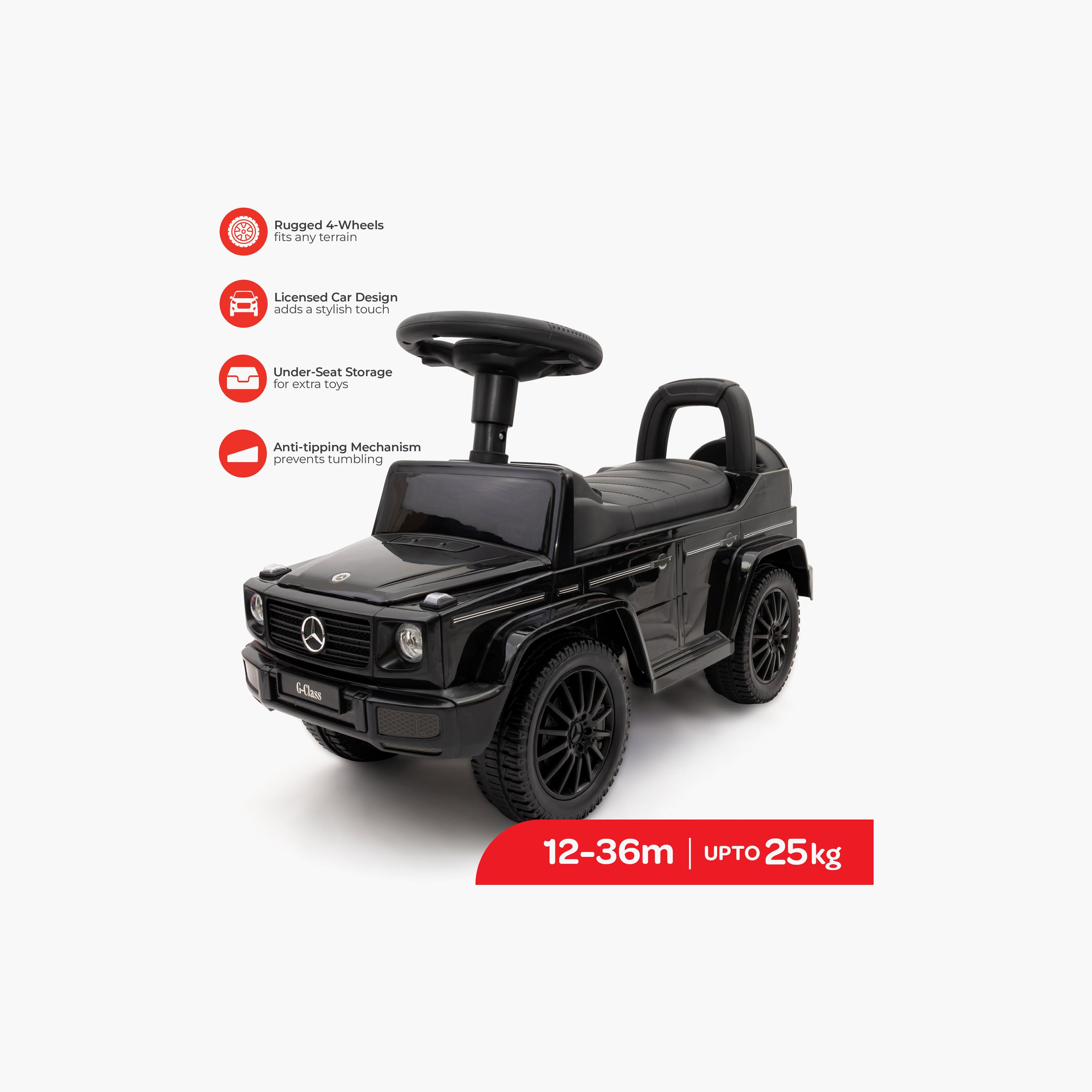 Moon Licensed Mercedes Ride-On Sports Car - 12-36 Months-toys-outdoor-bikesandrideons-electricvehicles-image-3