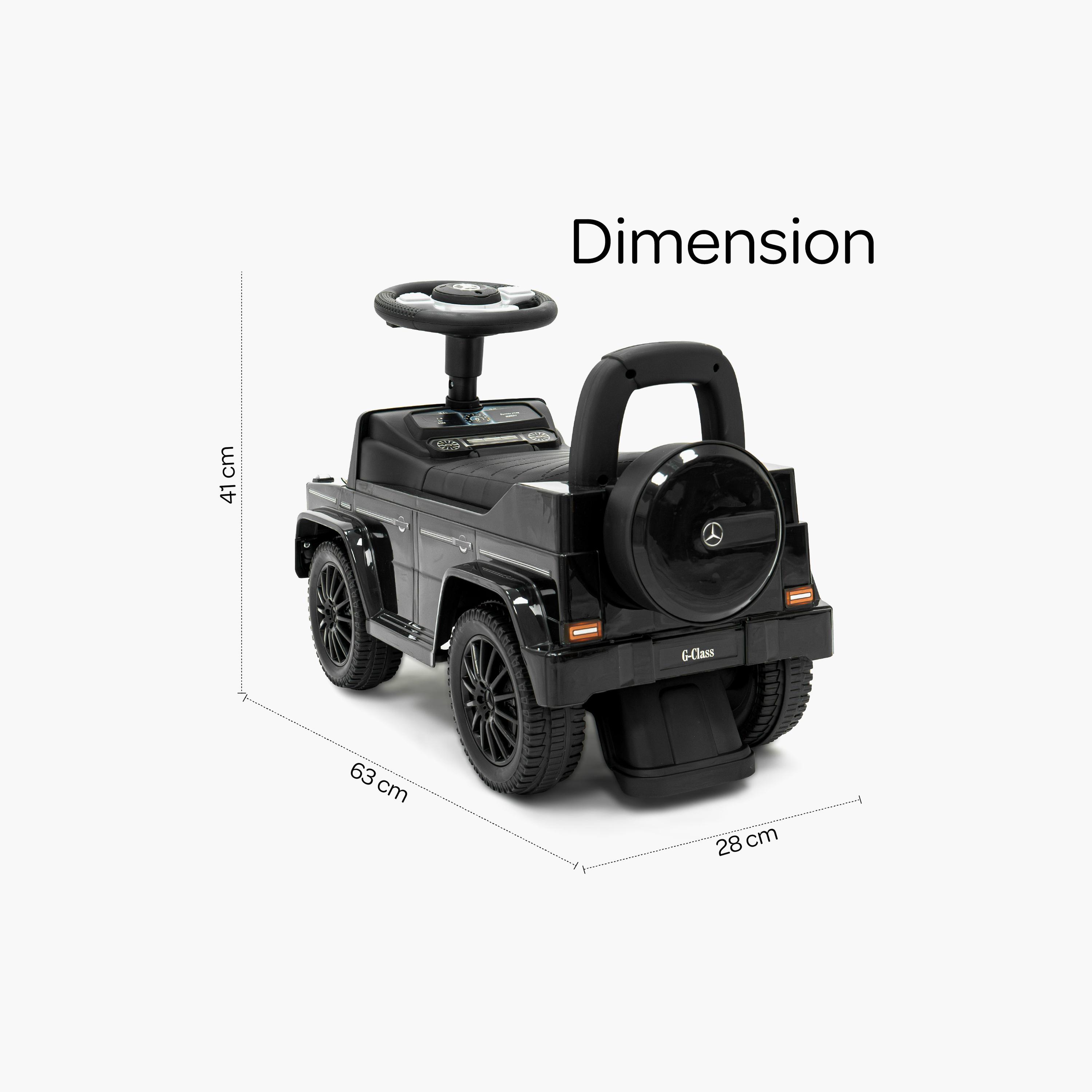 Moon Licensed Mercedes Ride-On Sports Car - 12-36 Months-toys-outdoor-bikesandrideons-electricvehicles-image-8
