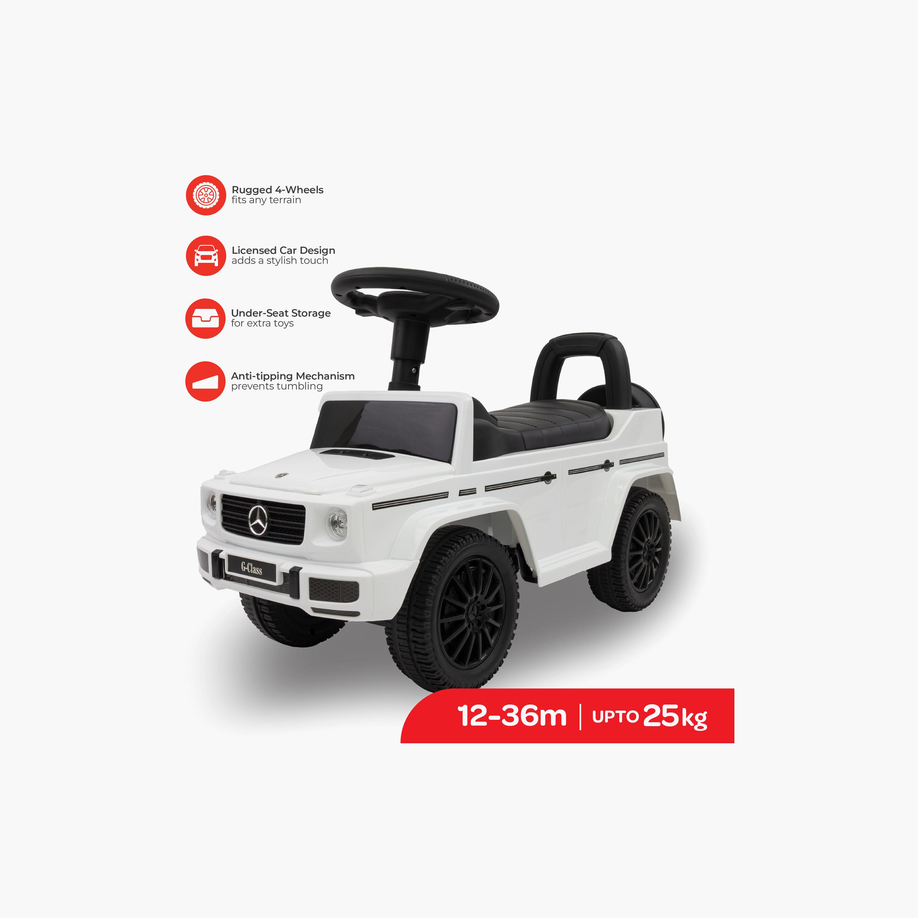 Moon Licensed Mercedes Ride-On Sports Car - 12-36 Months-toys-outdoor-bikesandrideons-electricvehicles-image-3