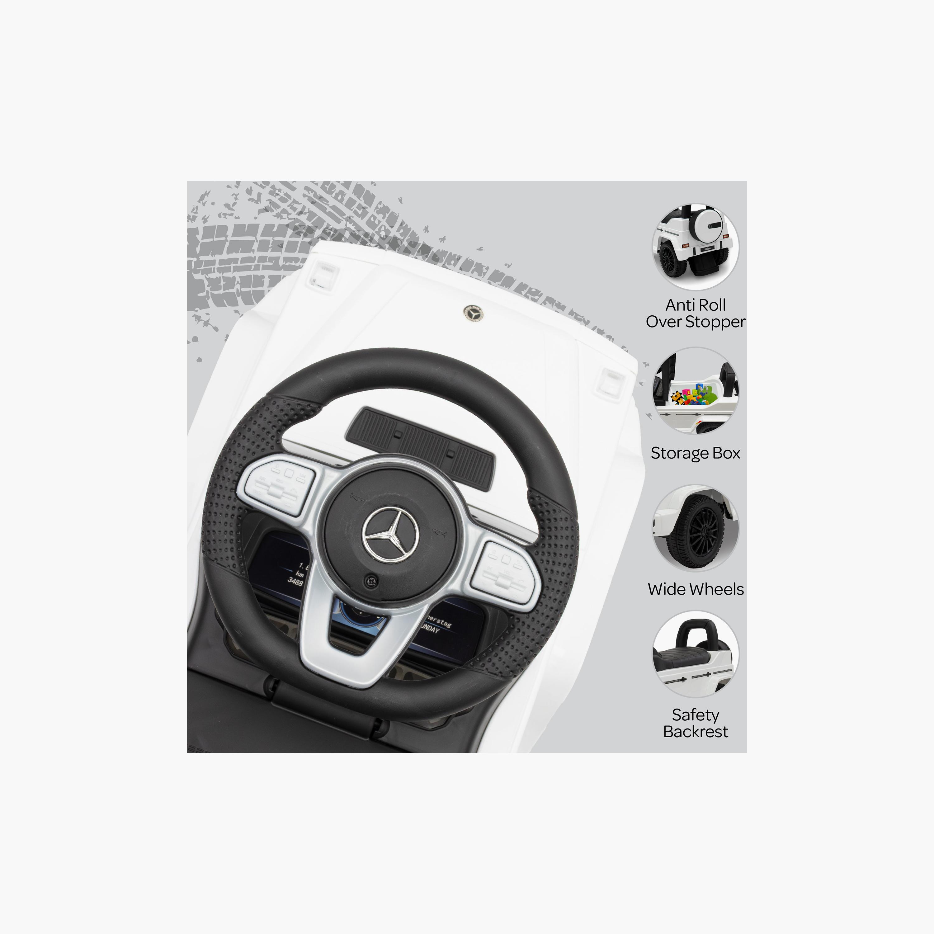 Moon Licensed Mercedes Ride-On Sports Car - 12-36 Months-toys-outdoor-bikesandrideons-electricvehicles-image-5