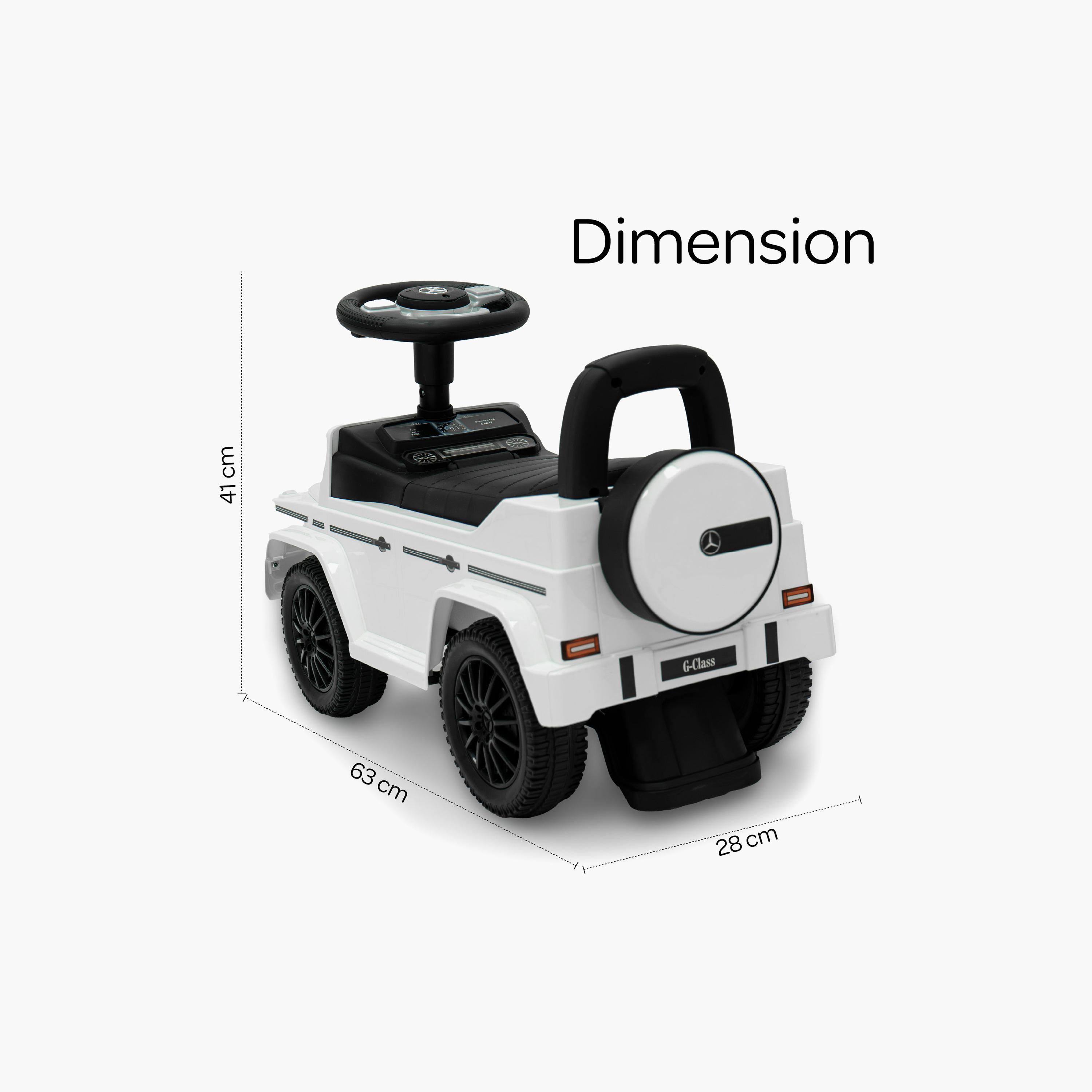 Moon Licensed Mercedes Ride-On Sports Car - 12-36 Months-toys-outdoor-bikesandrideons-electricvehicles-image-8