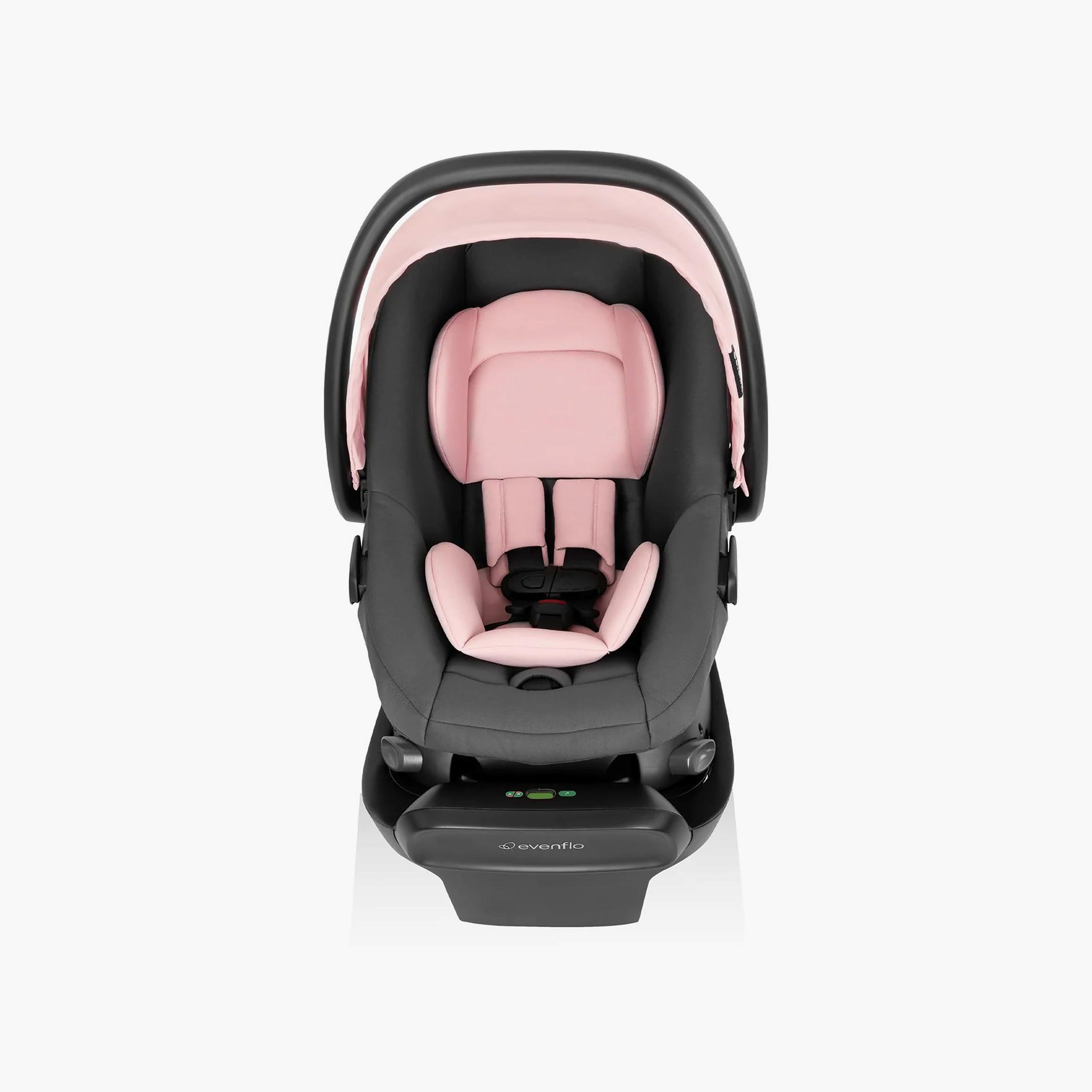 Evenflo Shyft Intuiti Travel System with Revolve180 LiteMax NXT Infant Car Seat - Amaranth Pink-baby-gear-strollersandprams-travelsystems-image-3