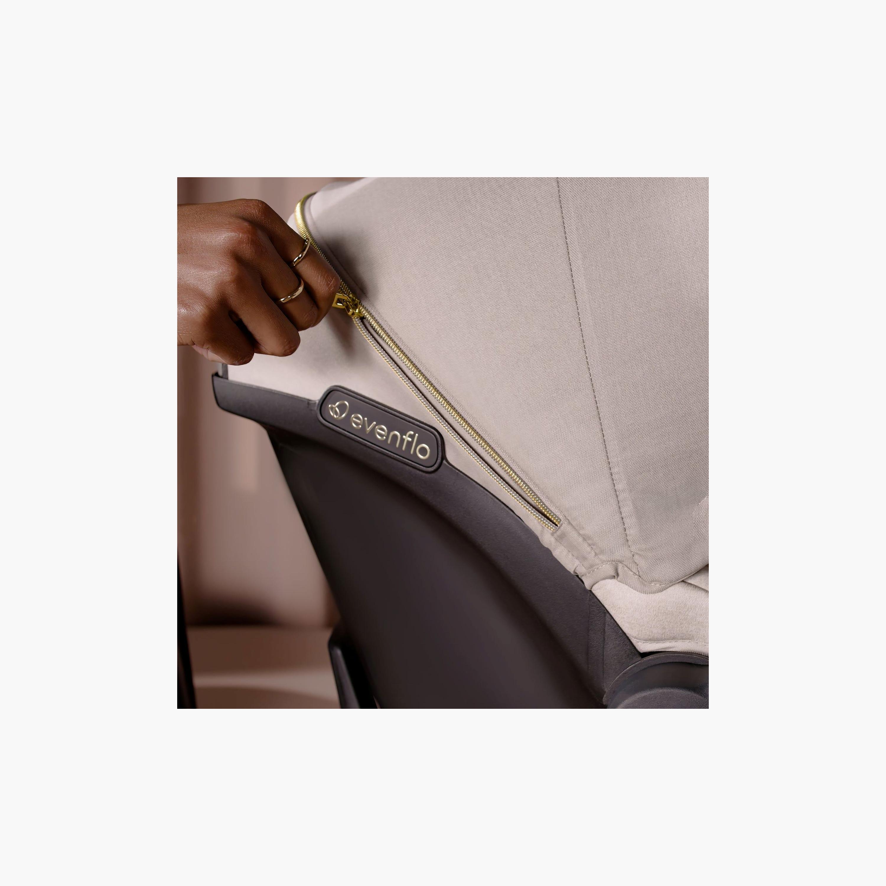 مقعد سيارة وعربة أطفال شيفت دوالرايد مع مساحة تخزين متعددة من إيفنفلو - شامبين-baby-gear-strollersandprams-travelsystems-image-18