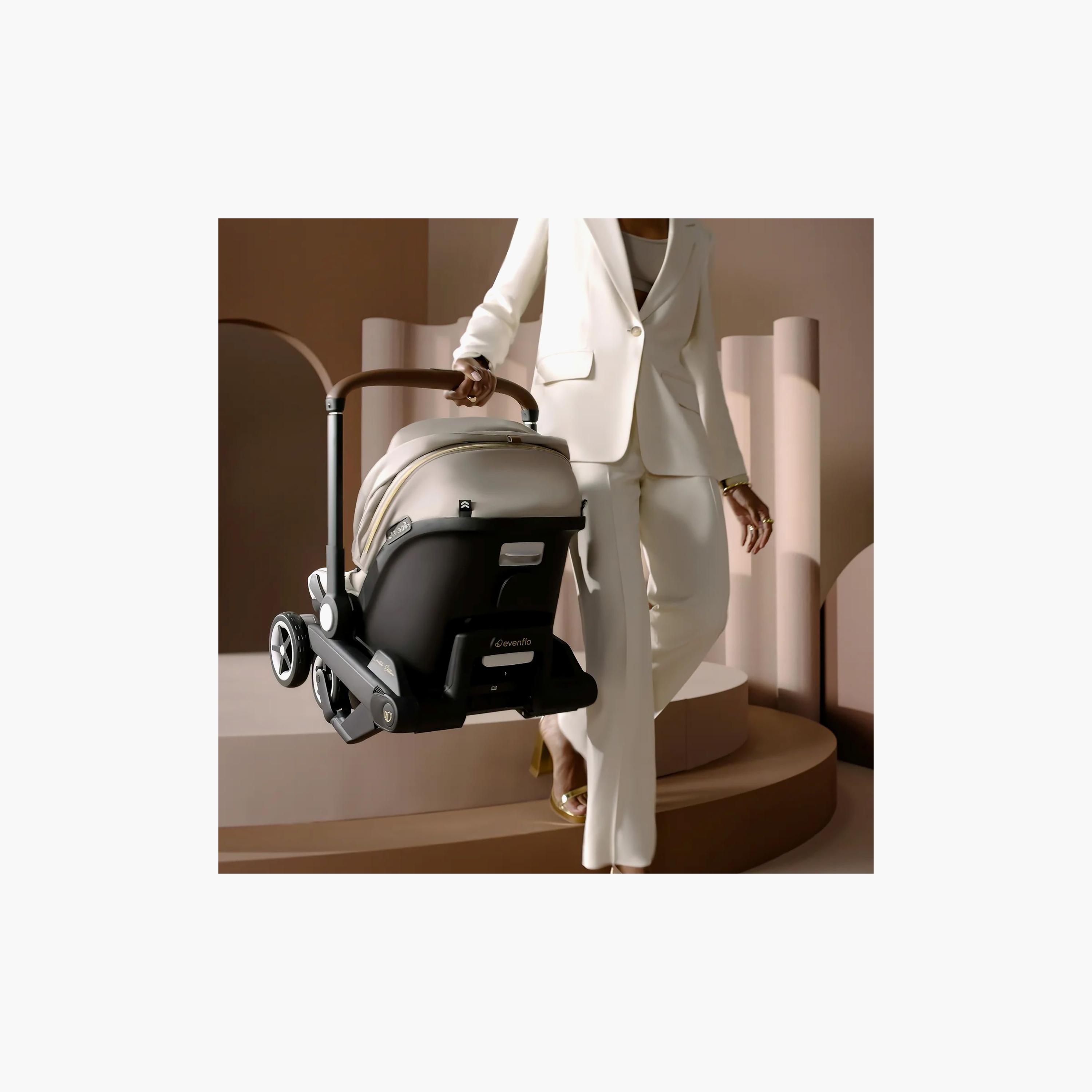 مقعد سيارة وعربة أطفال شيفت دوالرايد مع مساحة تخزين متعددة من إيفنفلو - شامبين-baby-gear-strollersandprams-travelsystems-image-20