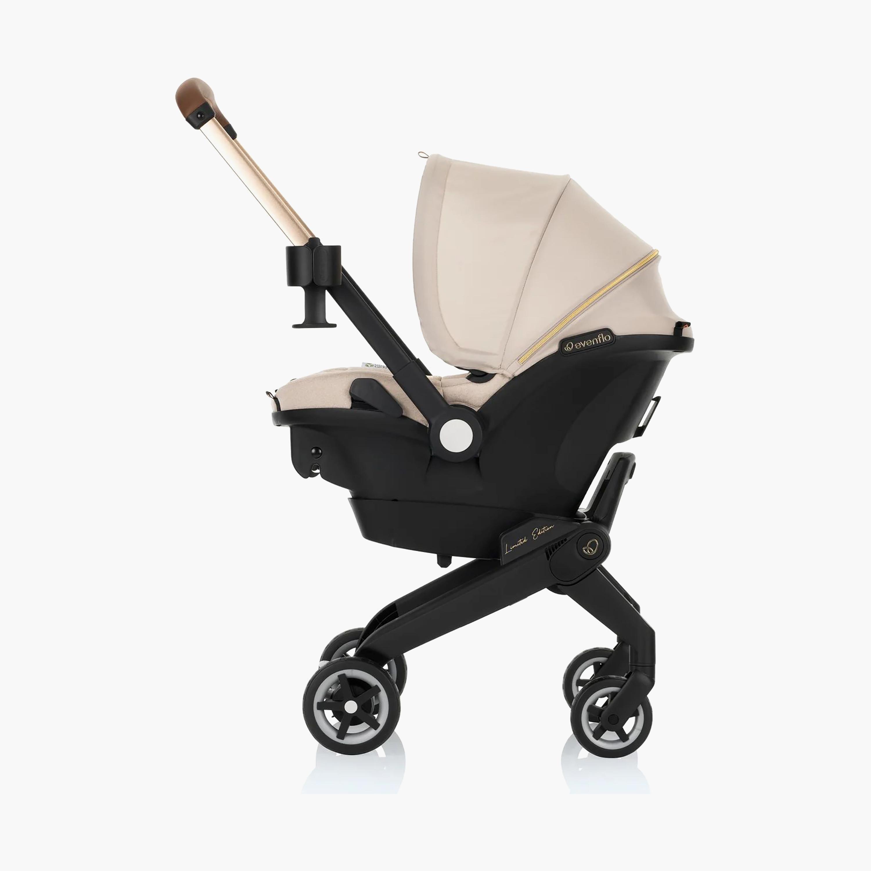 مقعد سيارة وعربة أطفال شيفت دوالرايد مع مساحة تخزين متعددة من إيفنفلو - شامبين-baby-gear-strollersandprams-travelsystems-image-25