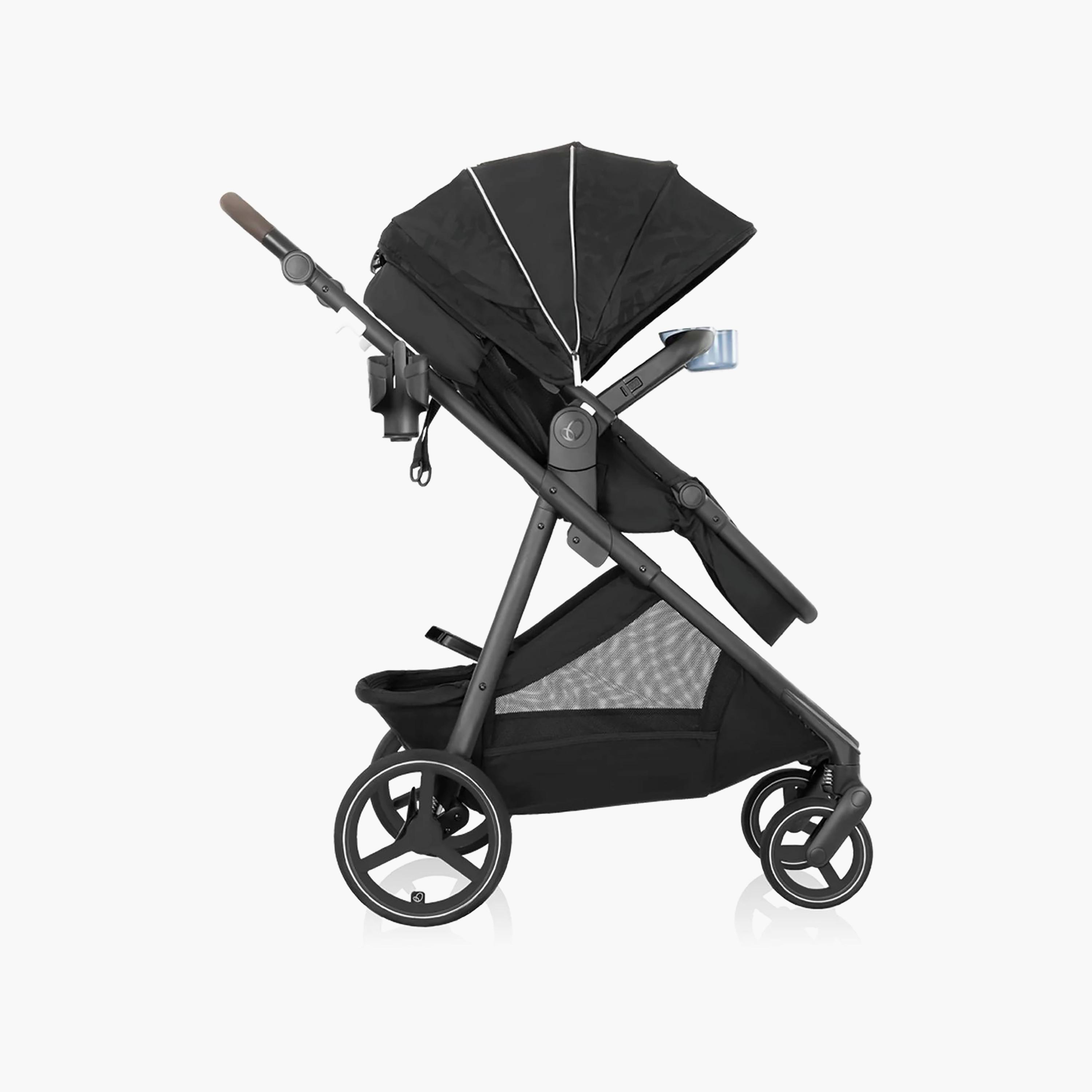 نظام السفر شيفت إنتويتي+ مع ريفولف180 لايتماكس NXT من إيفنفلو - أسود دوبان-baby-gear-strollersandprams-travelsystems-image-2