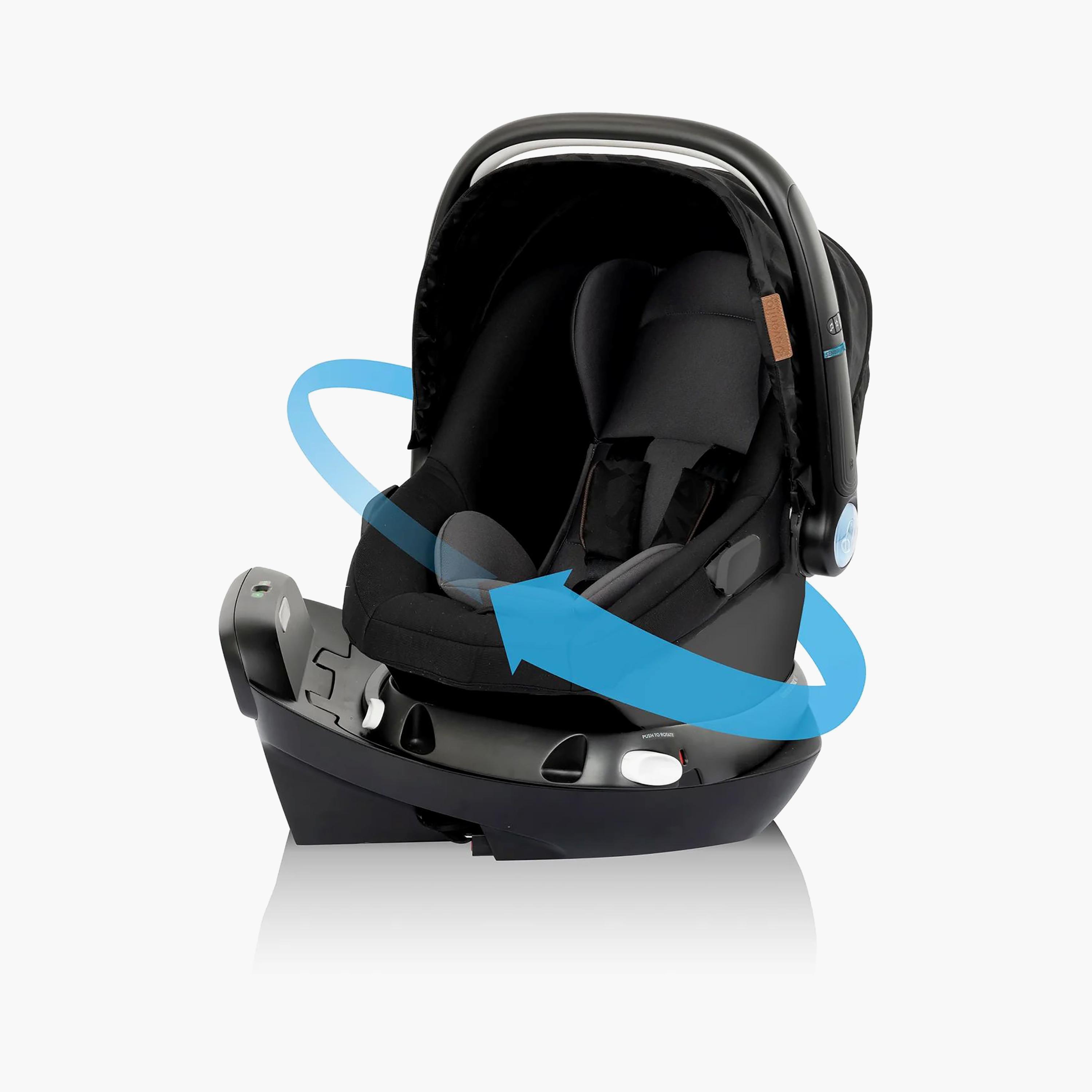نظام السفر شيفت إنتويتي+ مع ريفولف180 لايتماكس NXT من إيفنفلو - أسود دوبان-baby-gear-strollersandprams-travelsystems-image-21