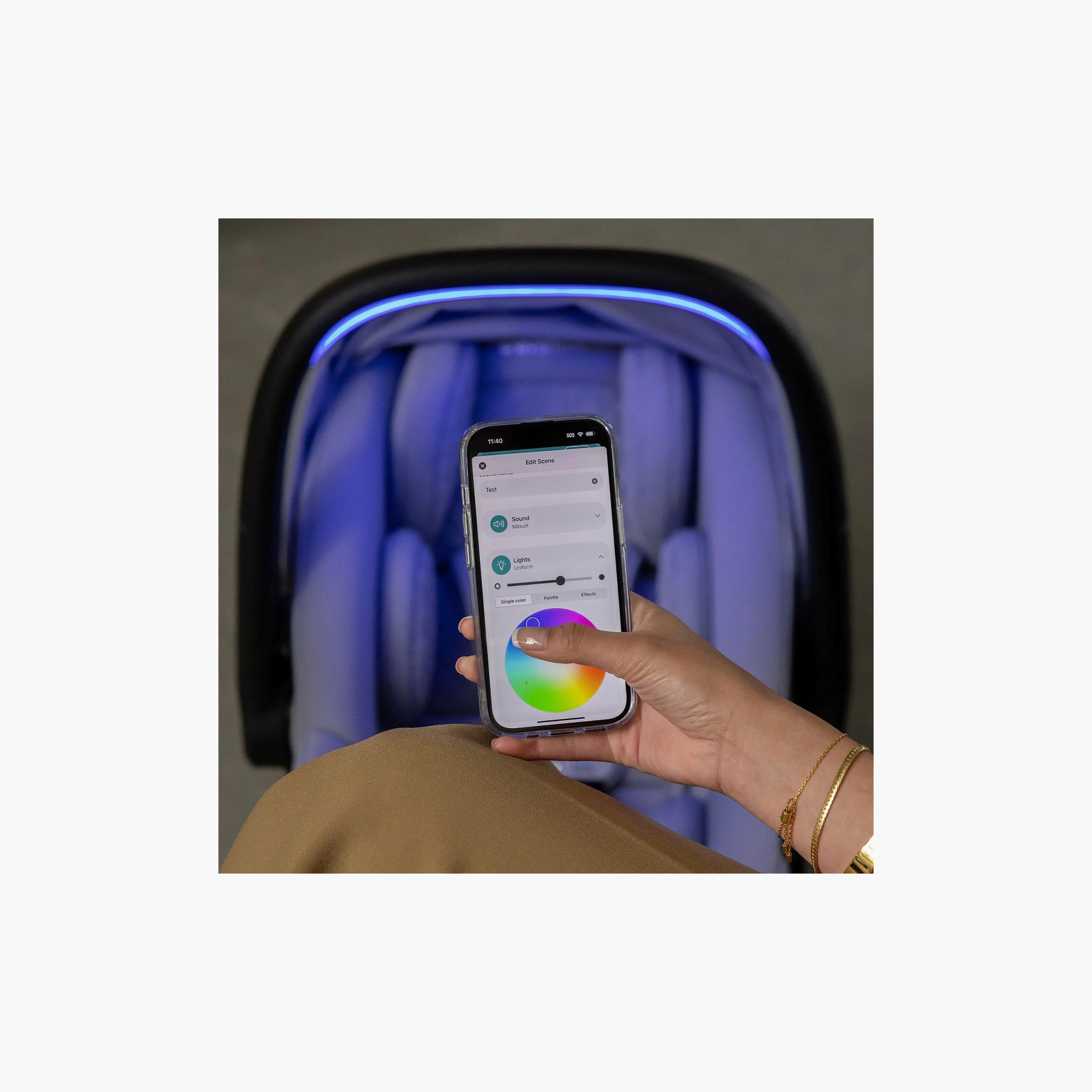 نظام السفر شيفت إنتويتي+ مع ريفولف180 لايتماكس NXT من إيفنفلو - أسود دوبان-baby-gear-strollersandprams-travelsystems-image-28
