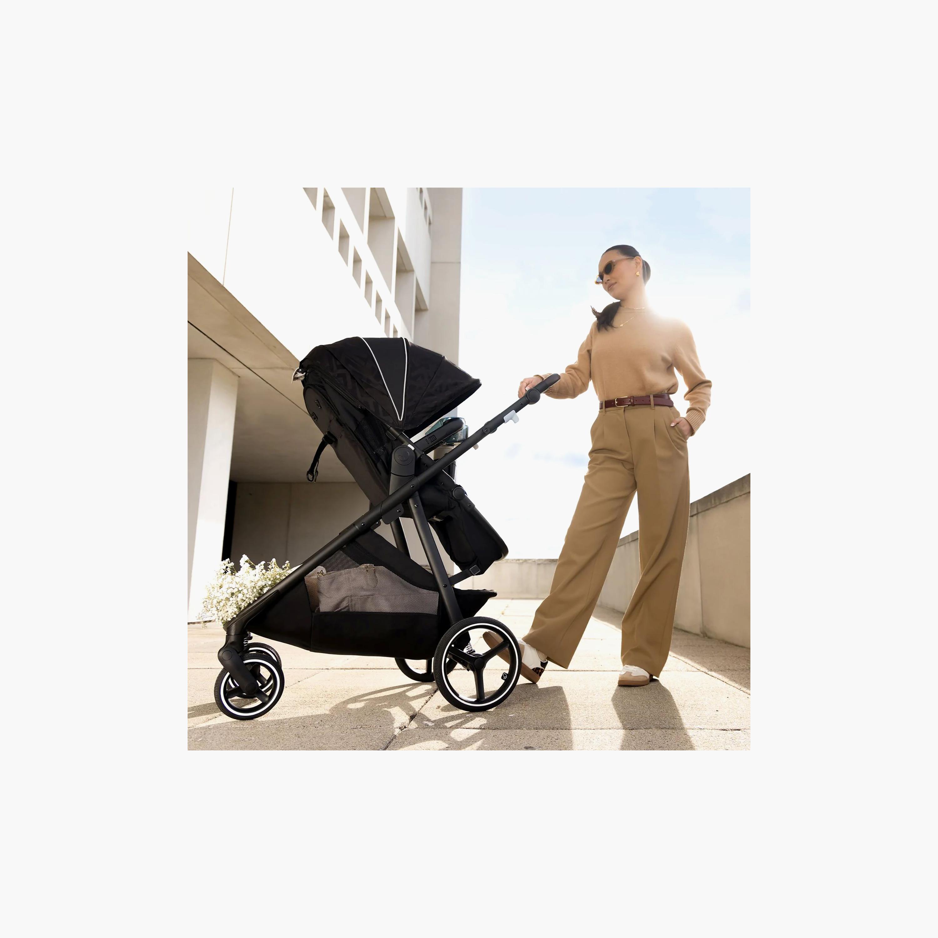 نظام السفر شيفت إنتويتي+ مع ريفولف180 لايتماكس NXT من إيفنفلو - أسود دوبان-baby-gear-strollersandprams-travelsystems-image-33