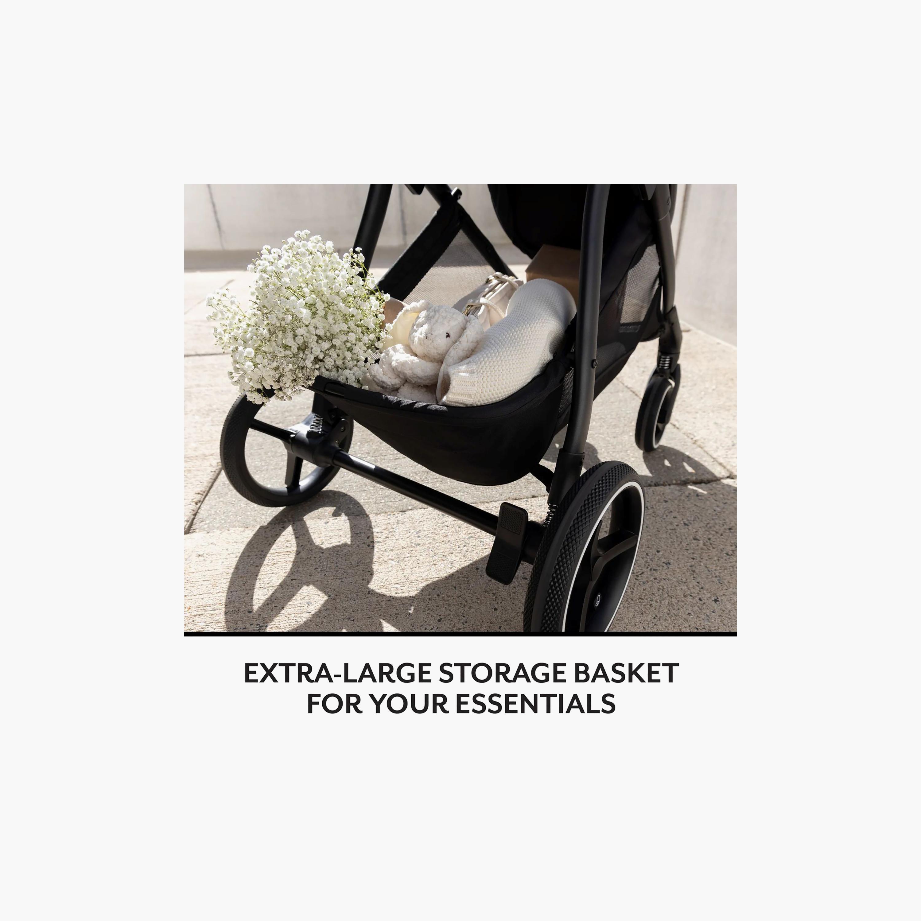 نظام السفر شيفت إنتويتي+ مع ريفولف180 لايتماكس NXT من إيفنفلو - أسود دوبان-baby-gear-strollersandprams-travelsystems-image-4