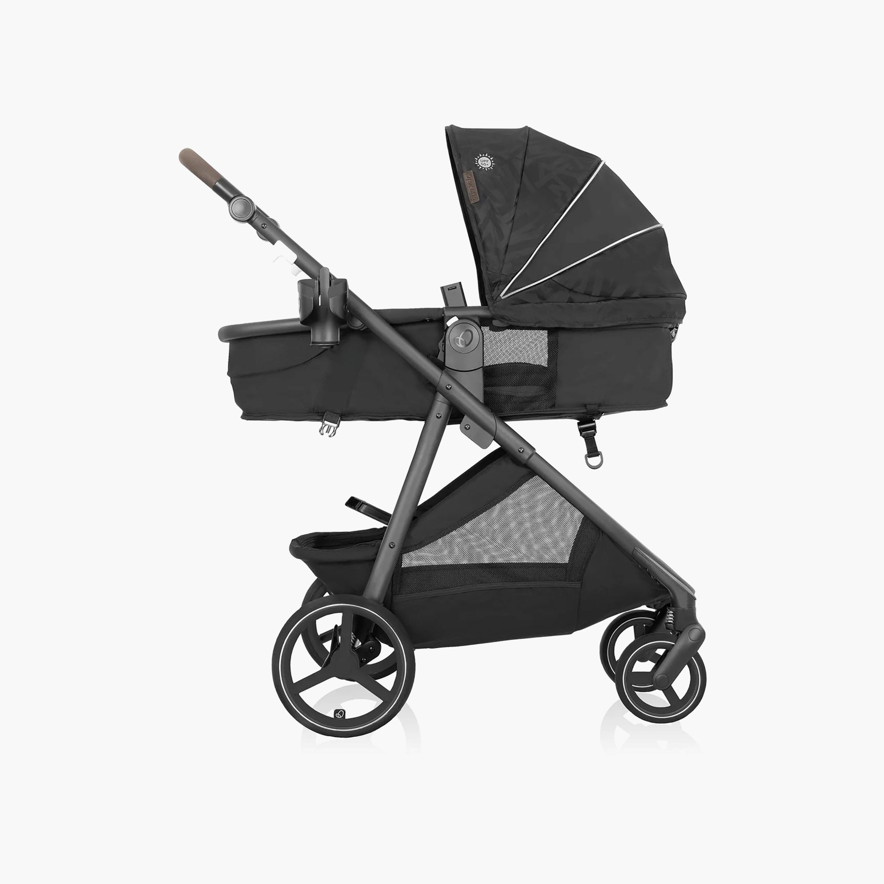 نظام السفر شيفت إنتويتي+ مع ريفولف180 لايتماكس NXT من إيفنفلو - أسود دوبان-baby-gear-strollersandprams-travelsystems-image-7