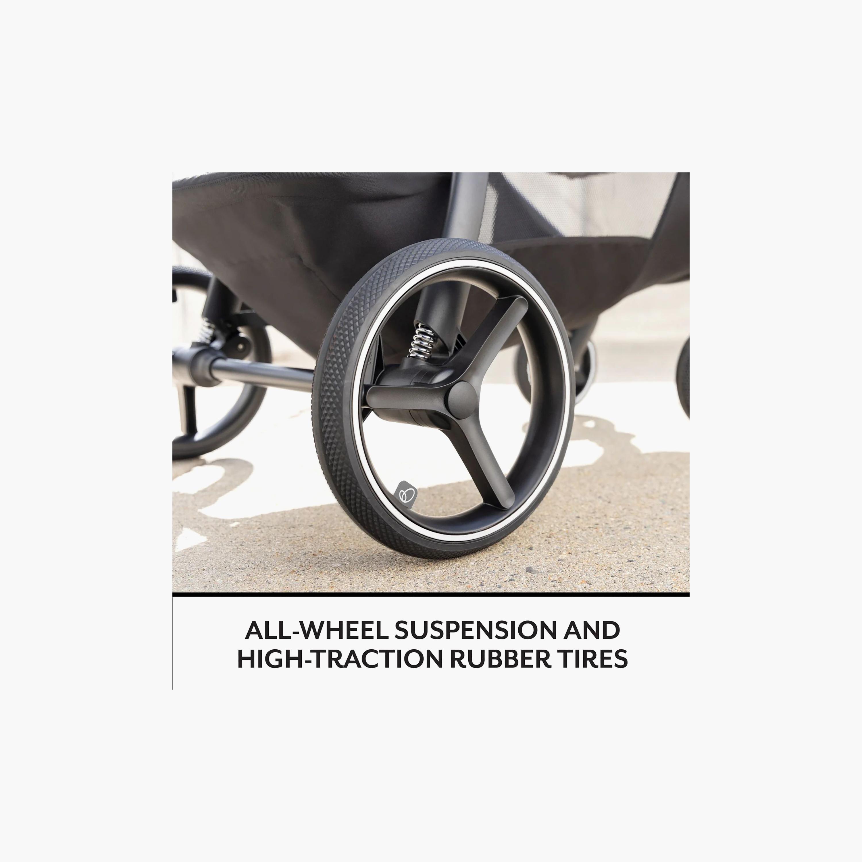 Evenflo Shyft Intuiti Travel System with Revolve180 LiteMax NXT Infant Car Seat - Black Shale-baby-gear-strollersandprams-travelsystems-image-11