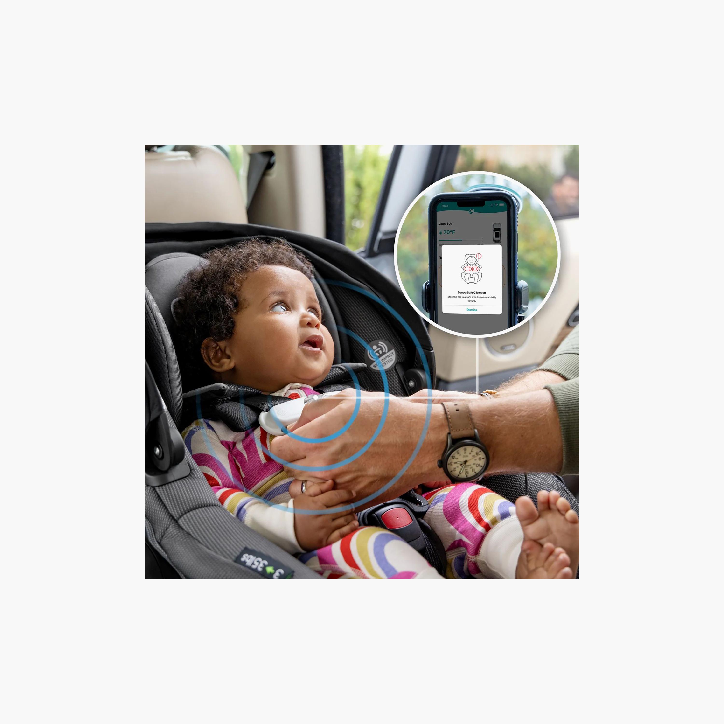 Evenflo Shyft DualRide Infant Car Seat & Stroller Combo - Beaufort Black-baby-gear-strollersandprams-travelsystems-image-7