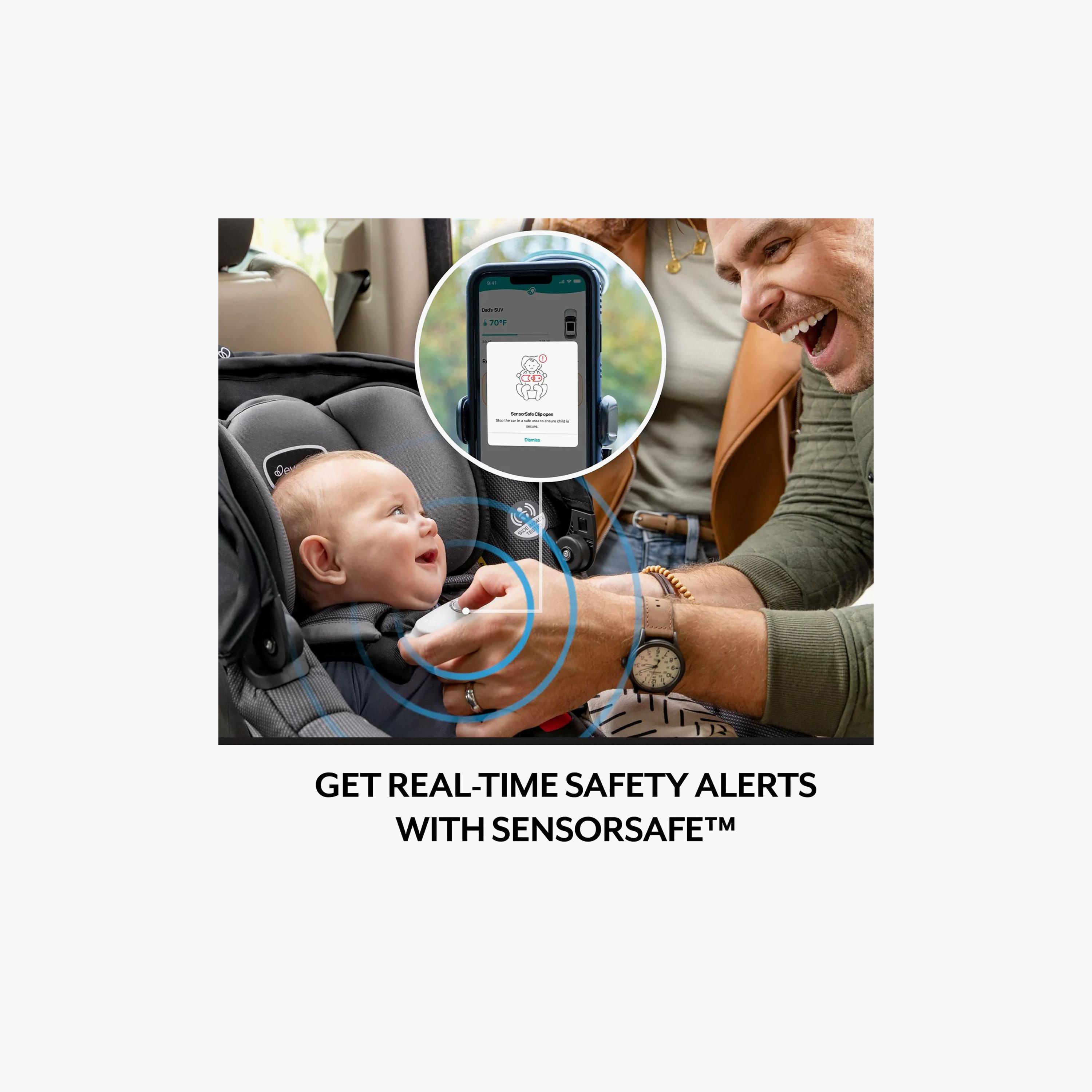 Evenflo Gold Shyft DualRide with Carryall Storage Infant Car Seat & Stroller - Onyx Black-baby-gear-strollersandprams-travelsystems-image-7