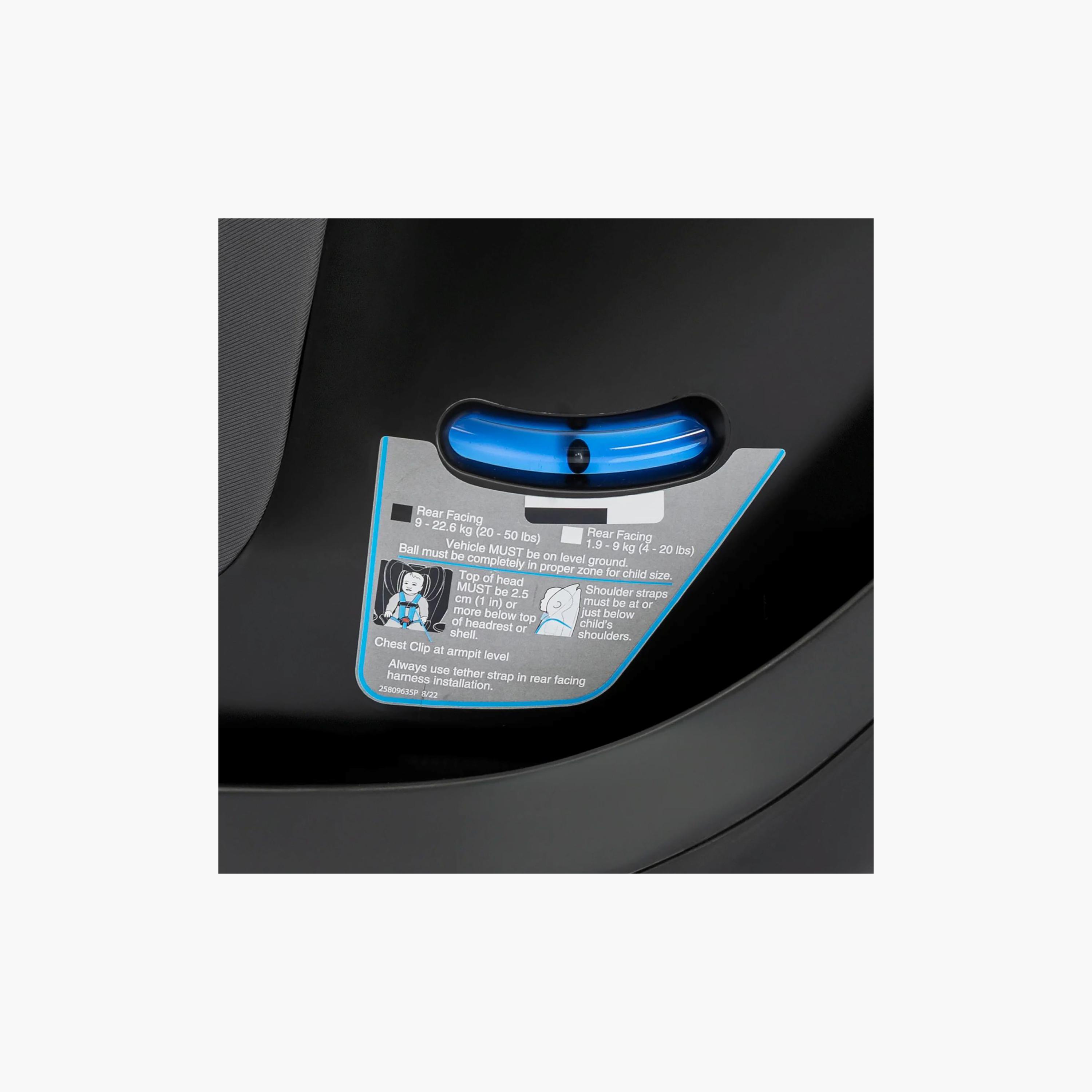 Evenflo Revolve360 Slim 2-in-1 Rotational Car Seat - Salem Black-baby-gear-carseats-image-14