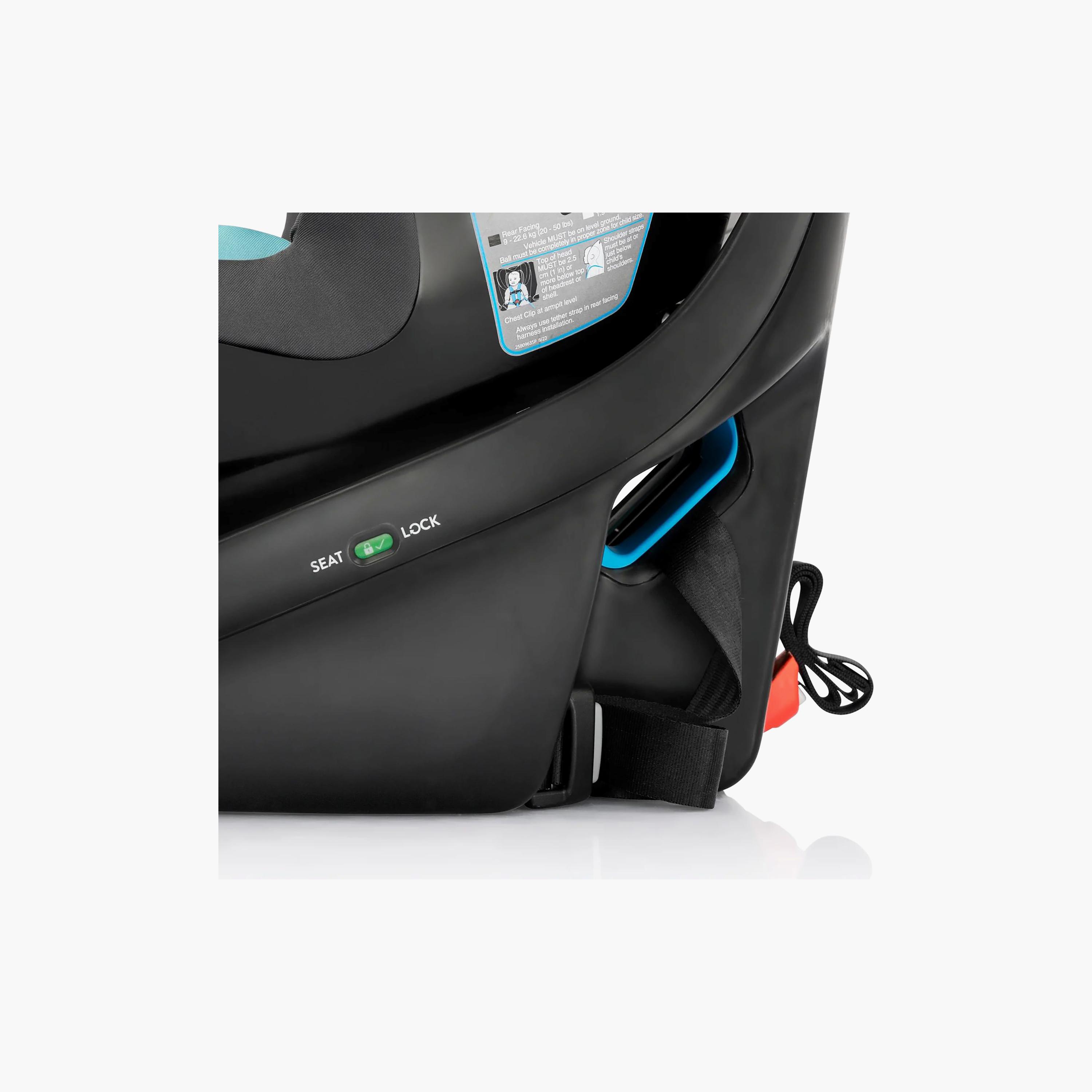 Evenflo Revolve360 Slim 2-in-1 Rotational Car Seat - Salem Black-baby-gear-carseats-image-6