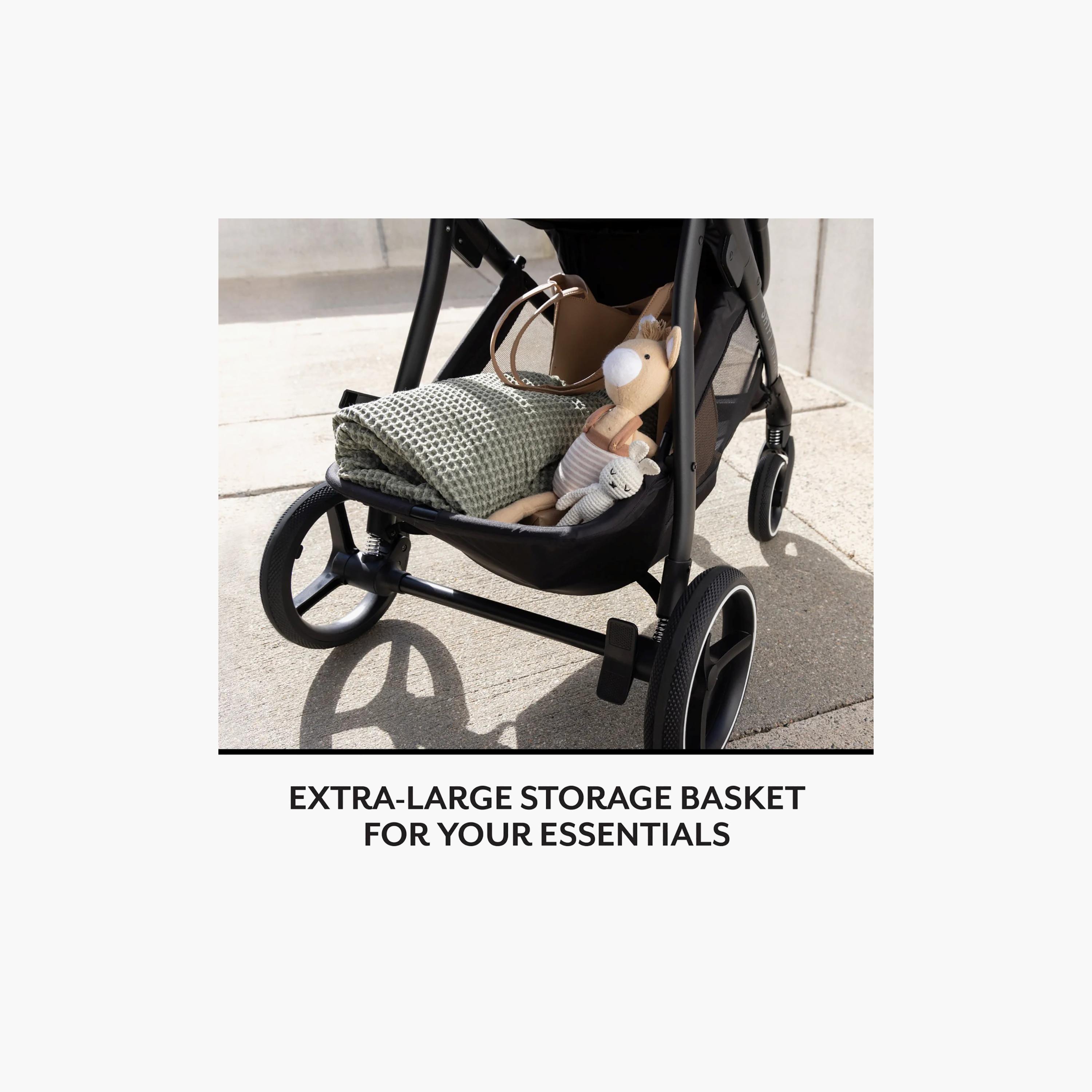 Evenflo Shyft Intuiti Travel System with Revolve180 LiteMax NXT Infant Car Seat - Fossil Gray-baby-gear-strollersandprams-travelsystems-image-13