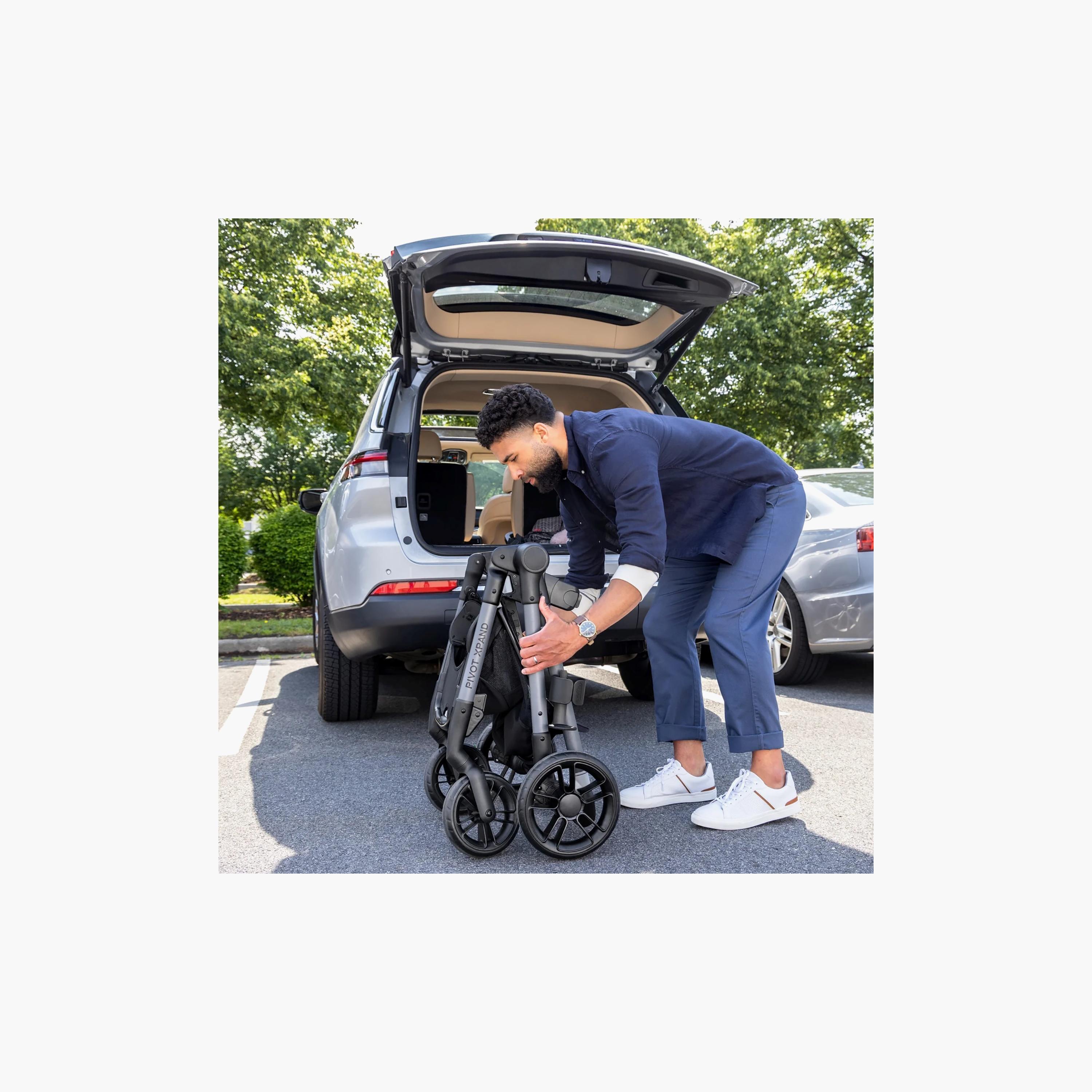عربة أطفال مزدوجة بيفوت إكسباند موديولار من إيفنفلو - أسود أيرشاير-baby-gear-strollersandprams-travelsystems-image-7