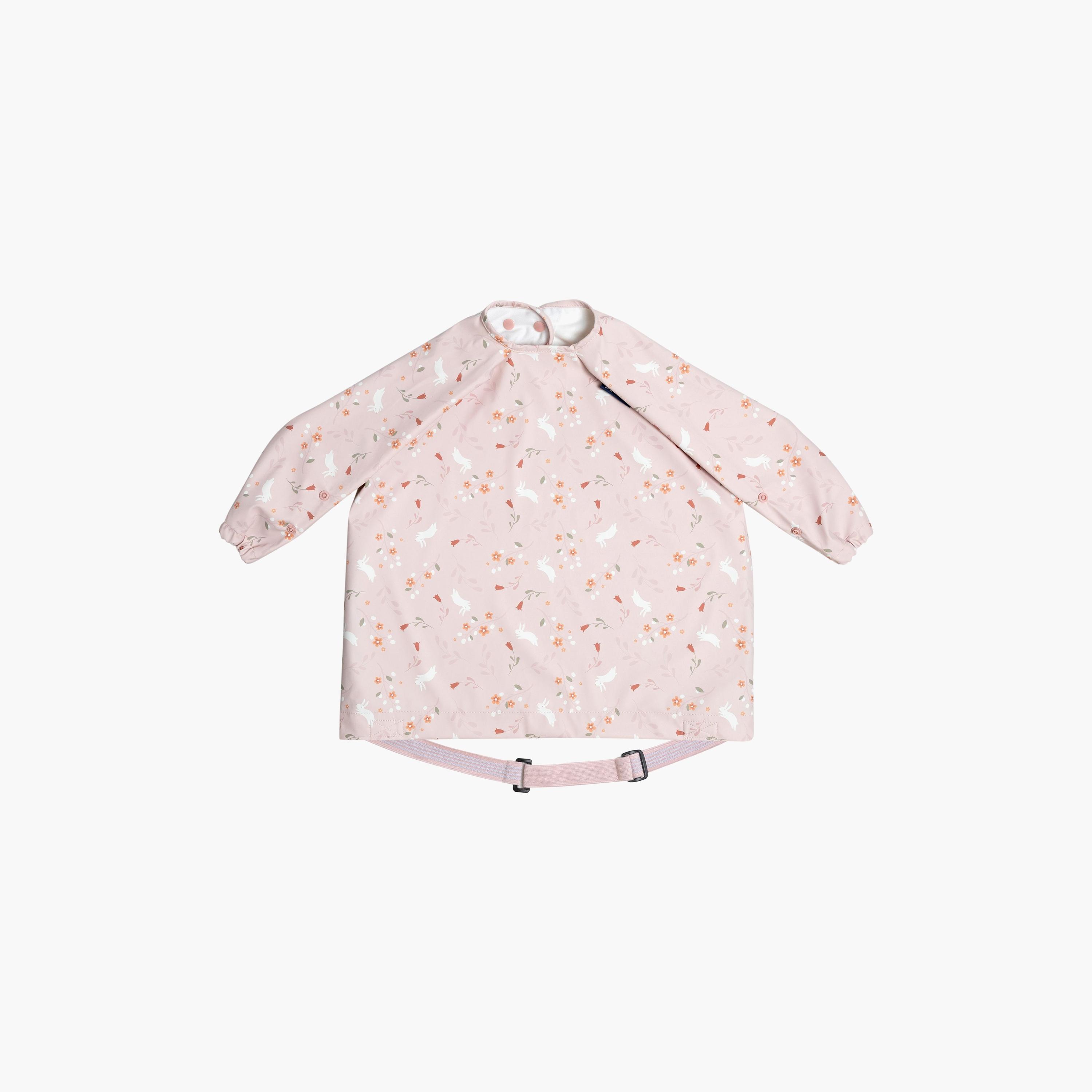 Bibado Long Sleeve Coverall Baby Weaning Bibs - Botanical Bunnies-baby-feeding-bibs-image-1