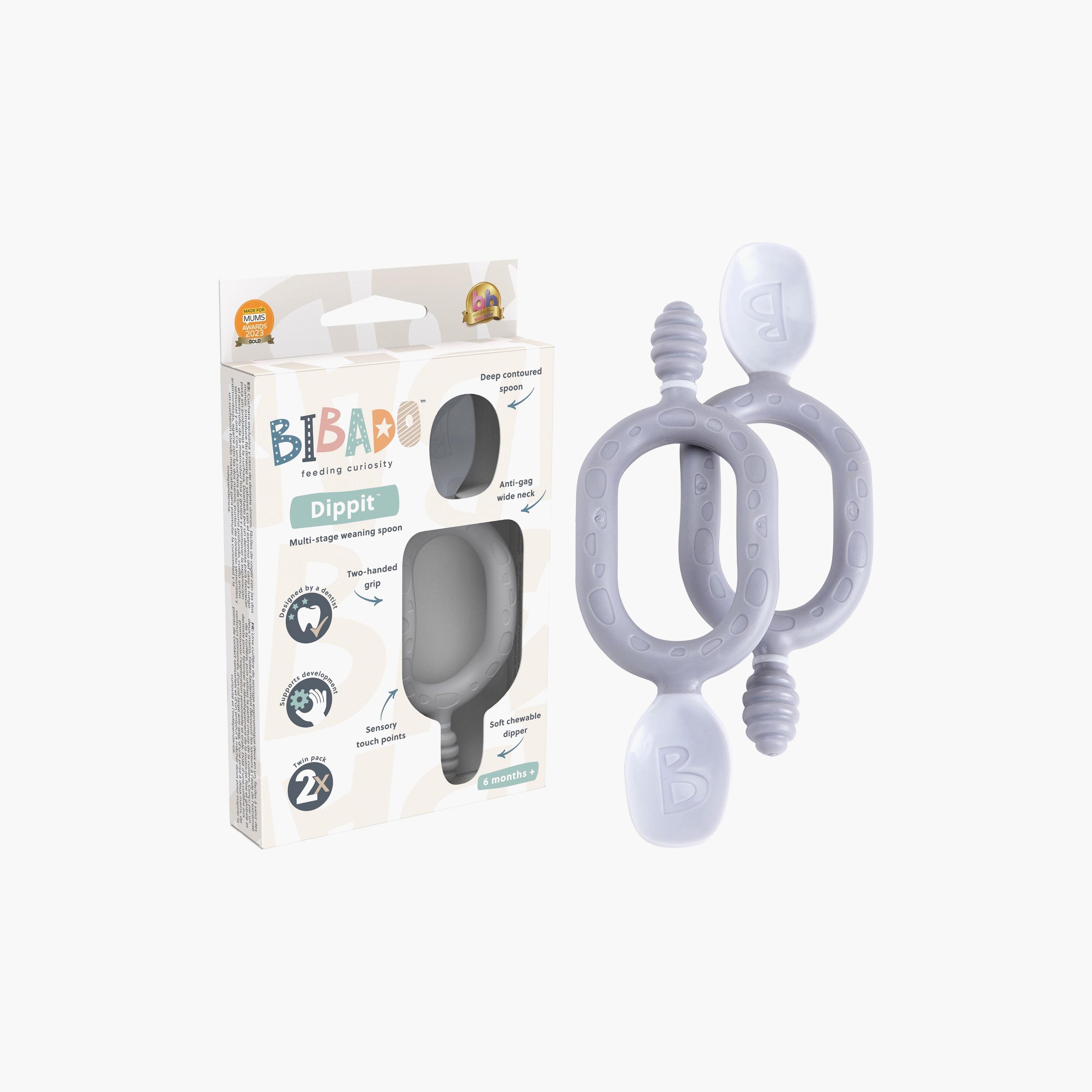 Bibado 2-Piece Dippit Dual-Ended Weaning Spoons-baby-feeding-mealtimeessentials-image-3