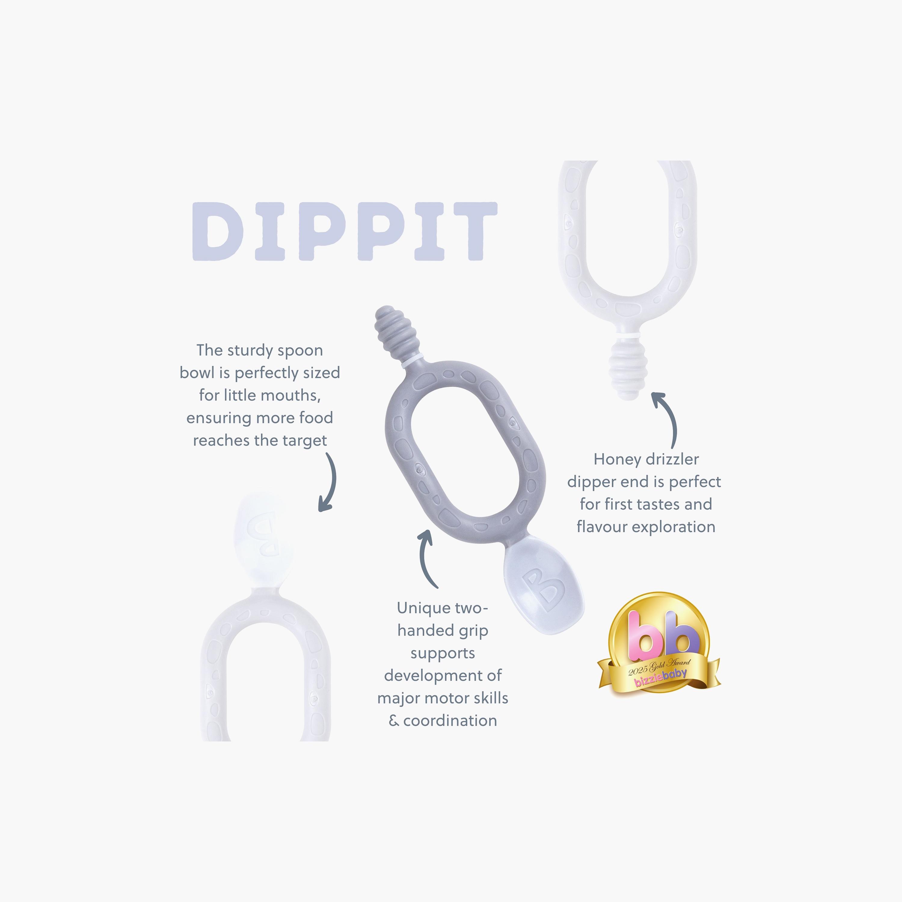 Bibado 2-Piece Dippit Dual-Ended Weaning Spoons-baby-feeding-mealtimeessentials-image-7