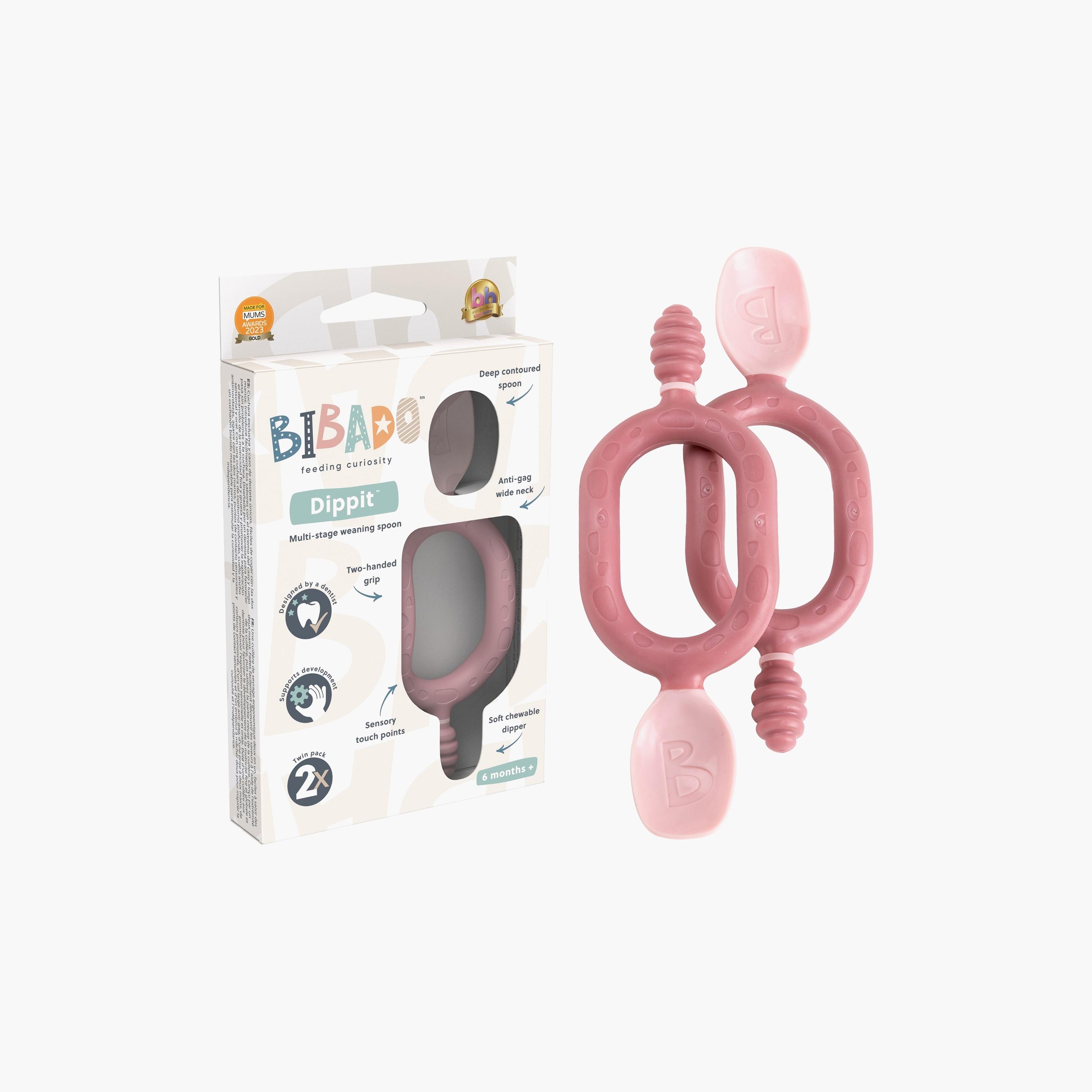 Bibado 2-Piece Dippit Dual-Ended Weaning Spoons-baby-feeding-mealtimeessentials-image-4