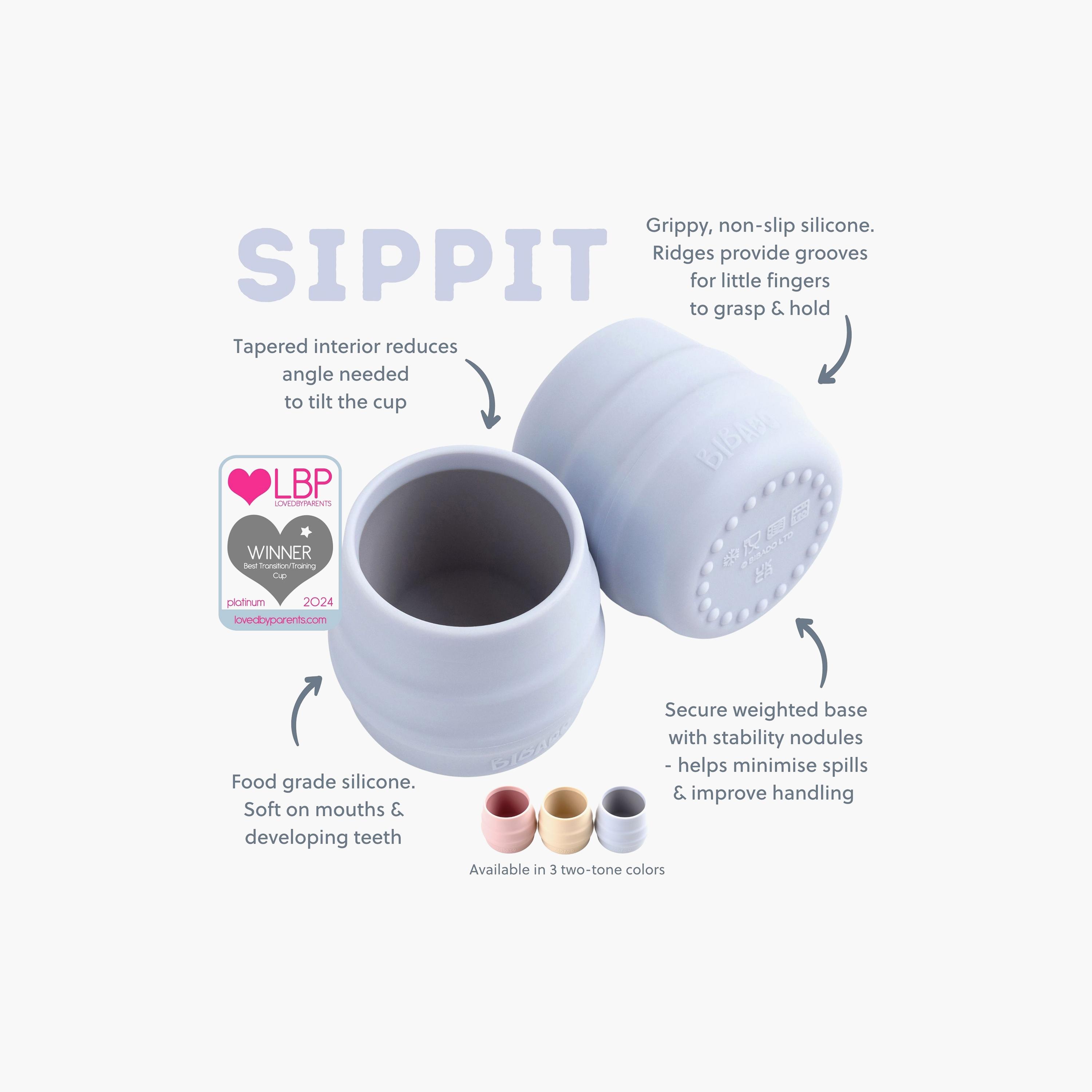 Bibado 2-Piece Sippit Silicone Open Training Cup-baby-feeding-mealtimeessentials-image-9