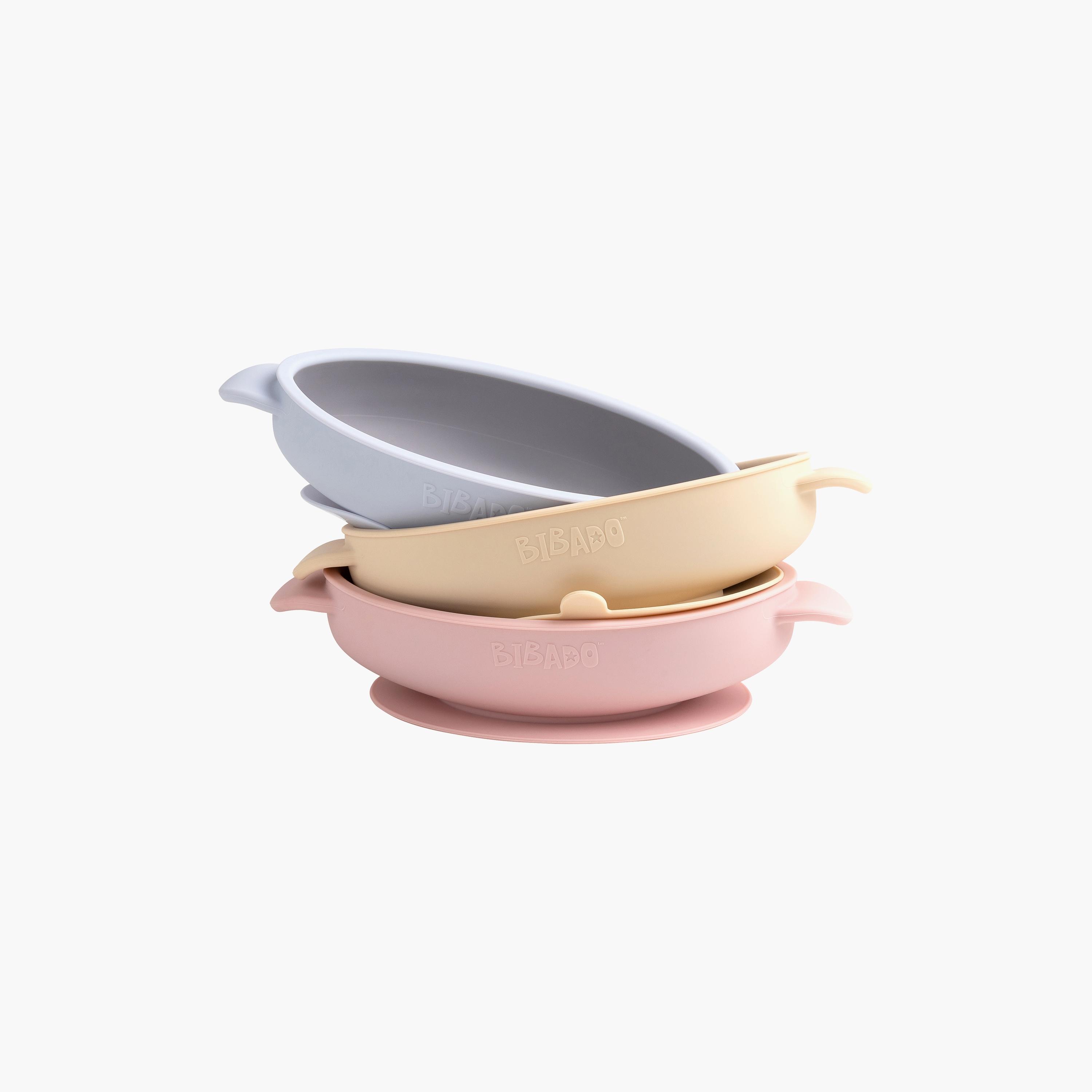 Bibado Two-Tone Silicone Super Suction Bowl-baby-feeding-mealtimeessentials-image-2