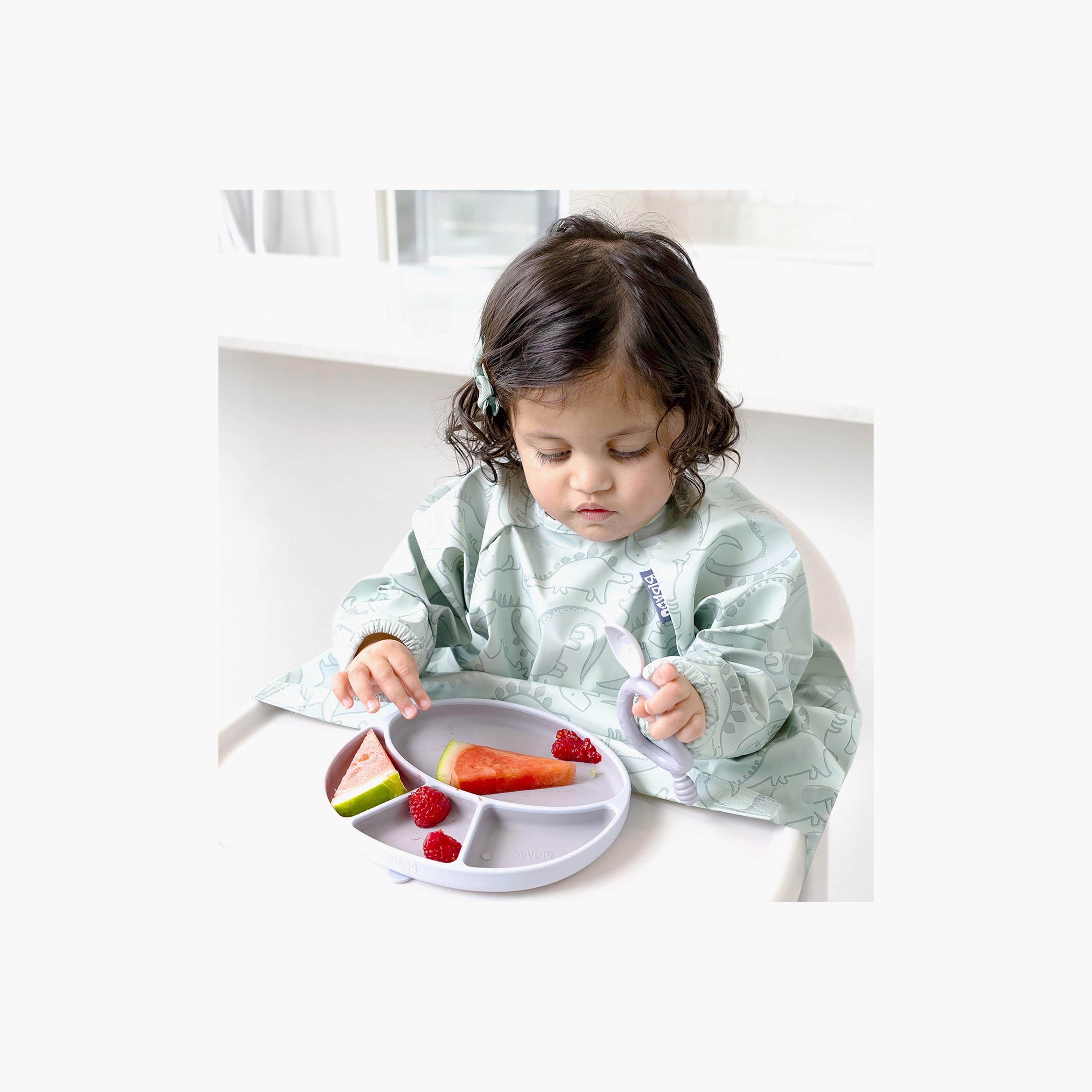 Bibado Two-Tone Silicone Super Suction Divider Plate-baby-feeding-mealtimeessentials-image-4