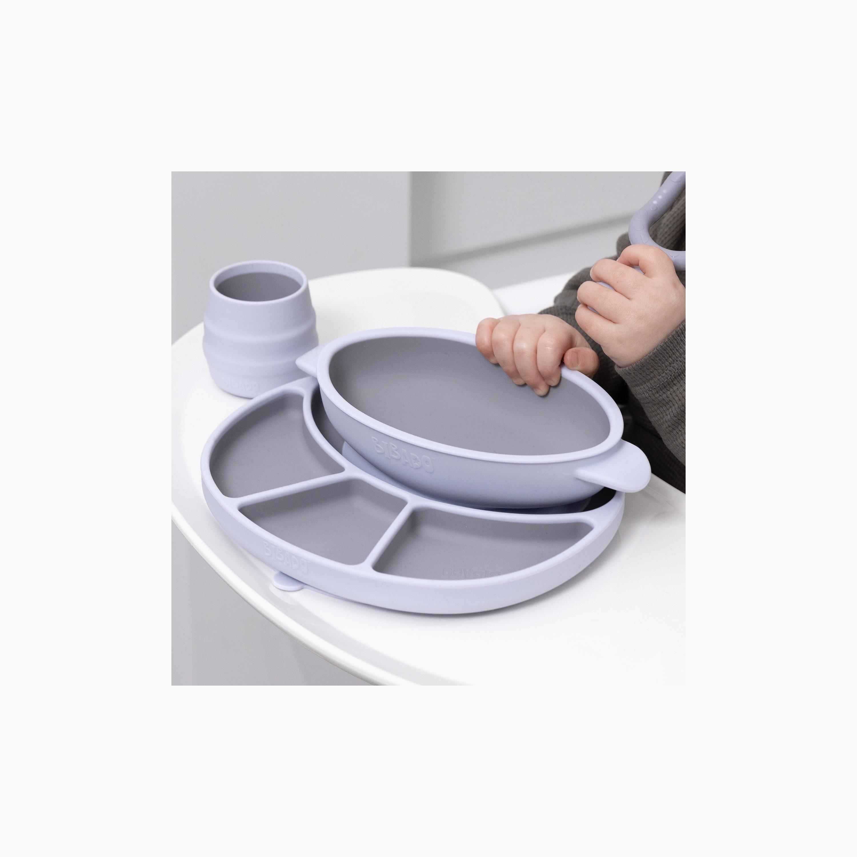 Bibado Two-Tone Silicone Super Suction Divider Plate-baby-feeding-mealtimeessentials-image-9