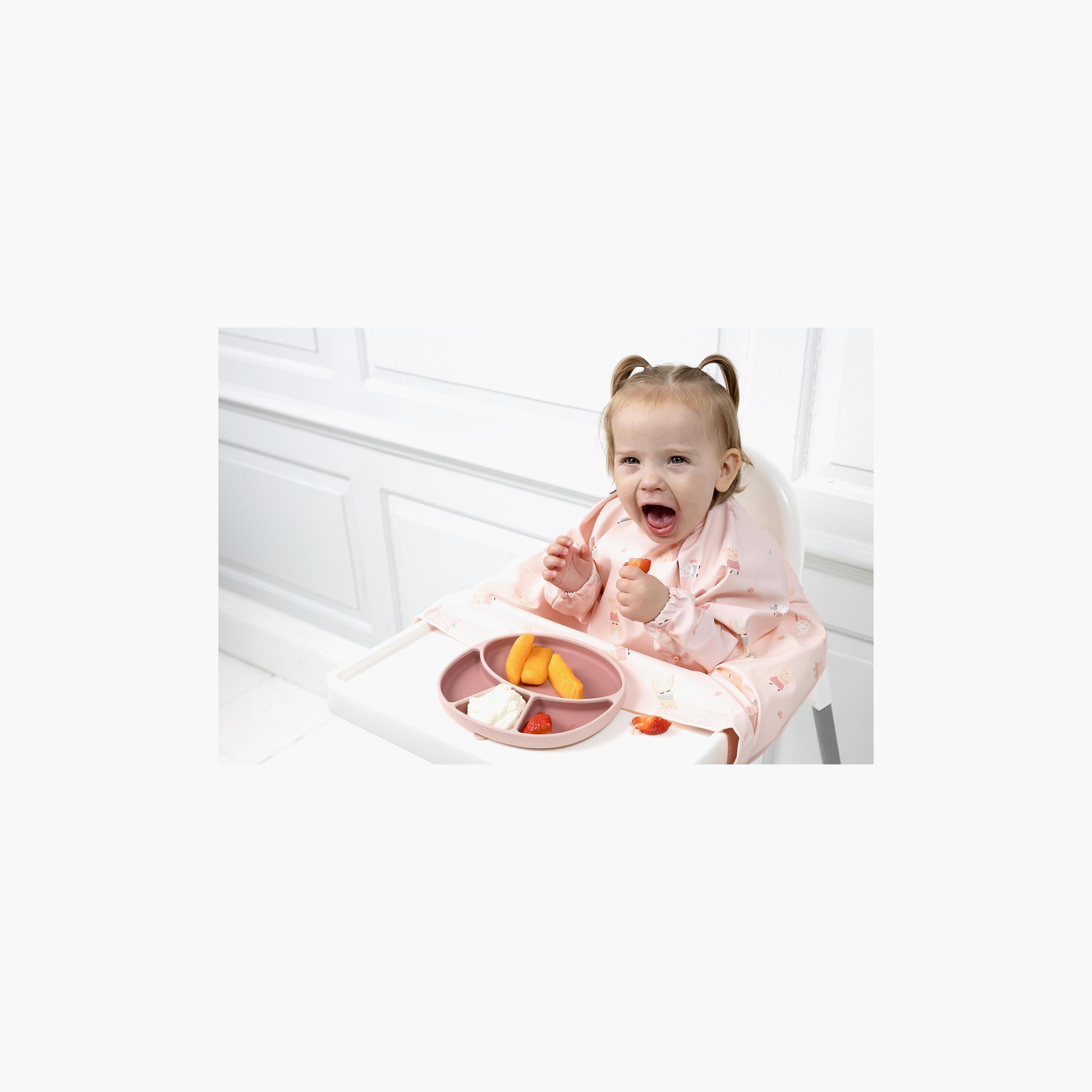 Bibado Two-Tone Silicone Super Suction Divider Plate-baby-feeding-mealtimeessentials-image-12