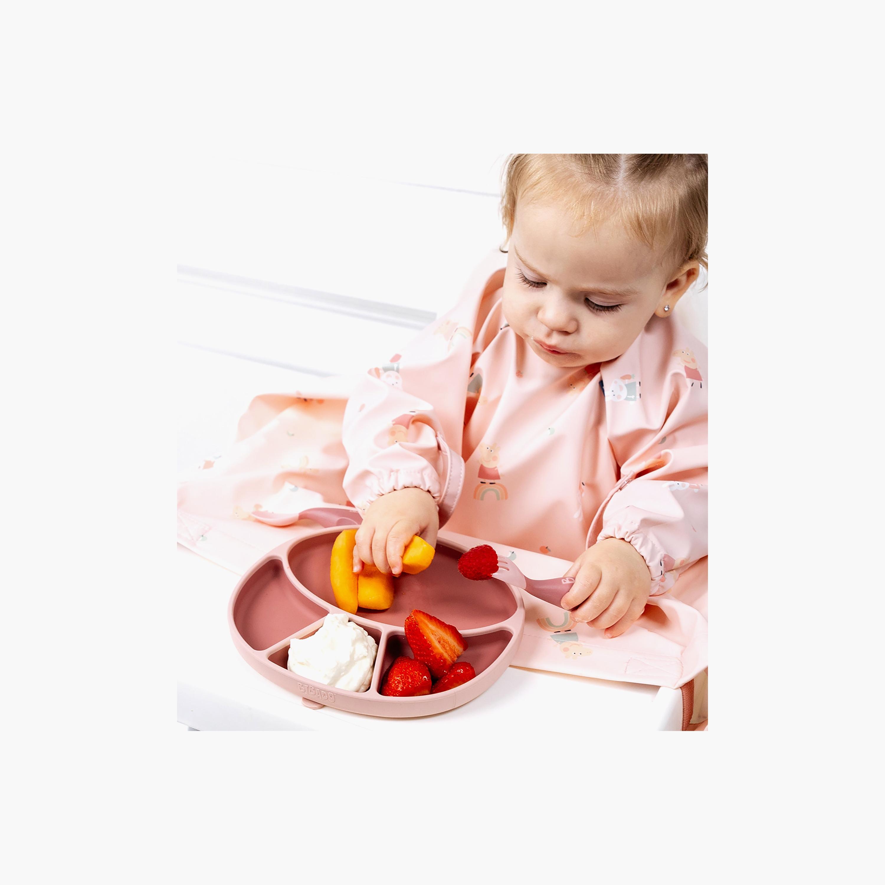 Bibado Two-Tone Silicone Super Suction Divider Plate-baby-feeding-mealtimeessentials-image-7