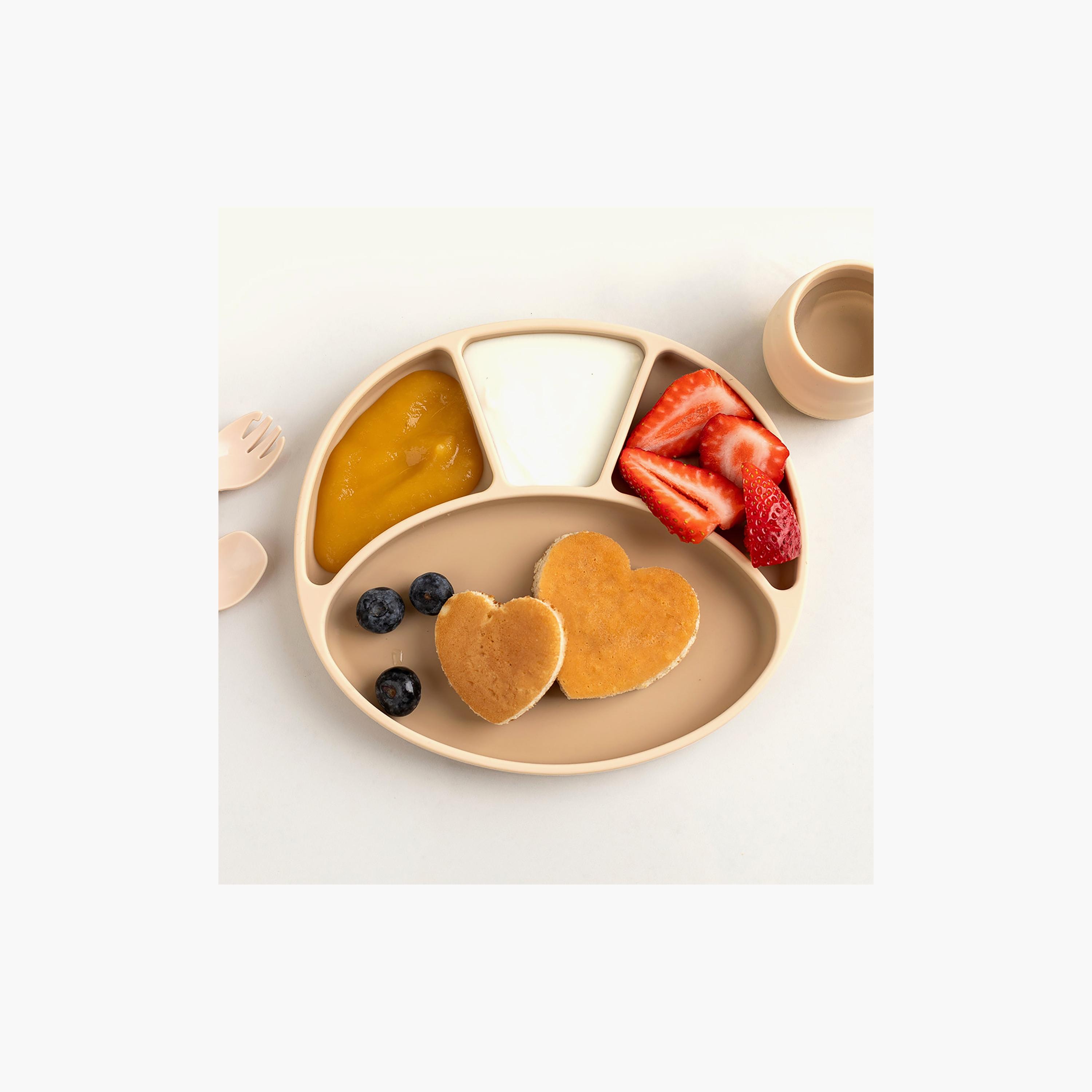 Bibado Two-Tone Silicone Super Suction Divider Plate-baby-feeding-mealtimeessentials-image-10