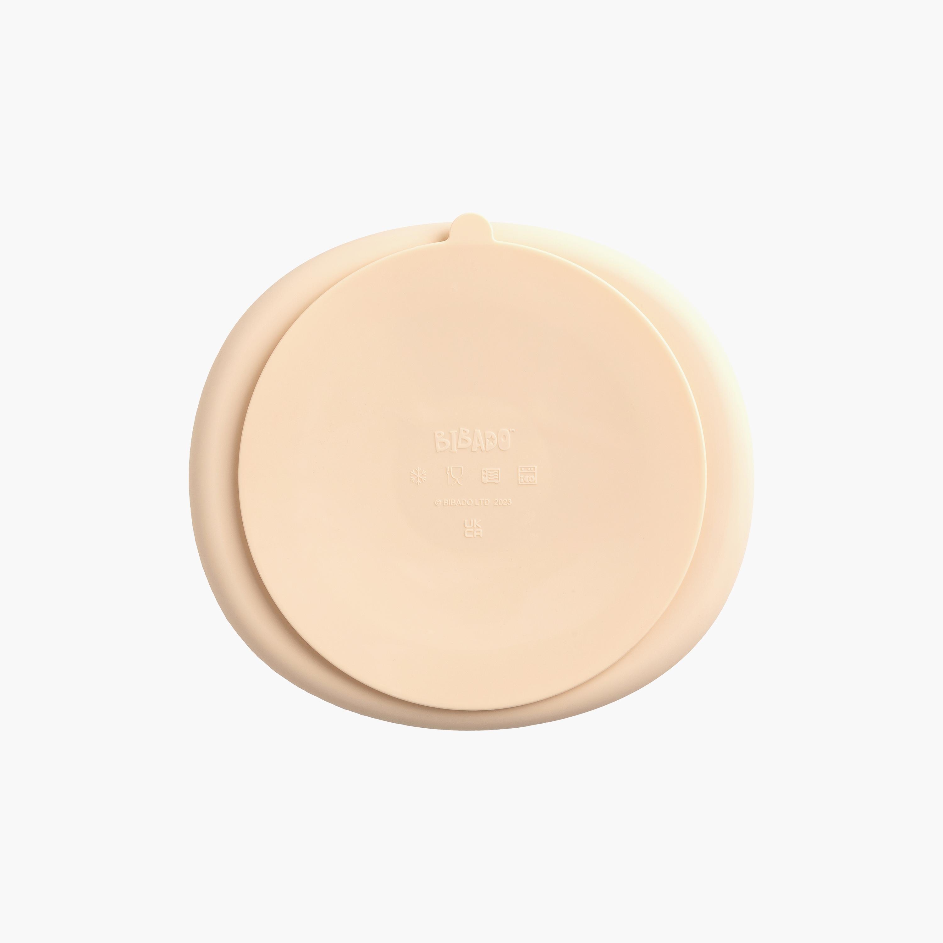 Bibado Two-Tone Silicone Super Suction Divider Plate-baby-feeding-mealtimeessentials-image-2