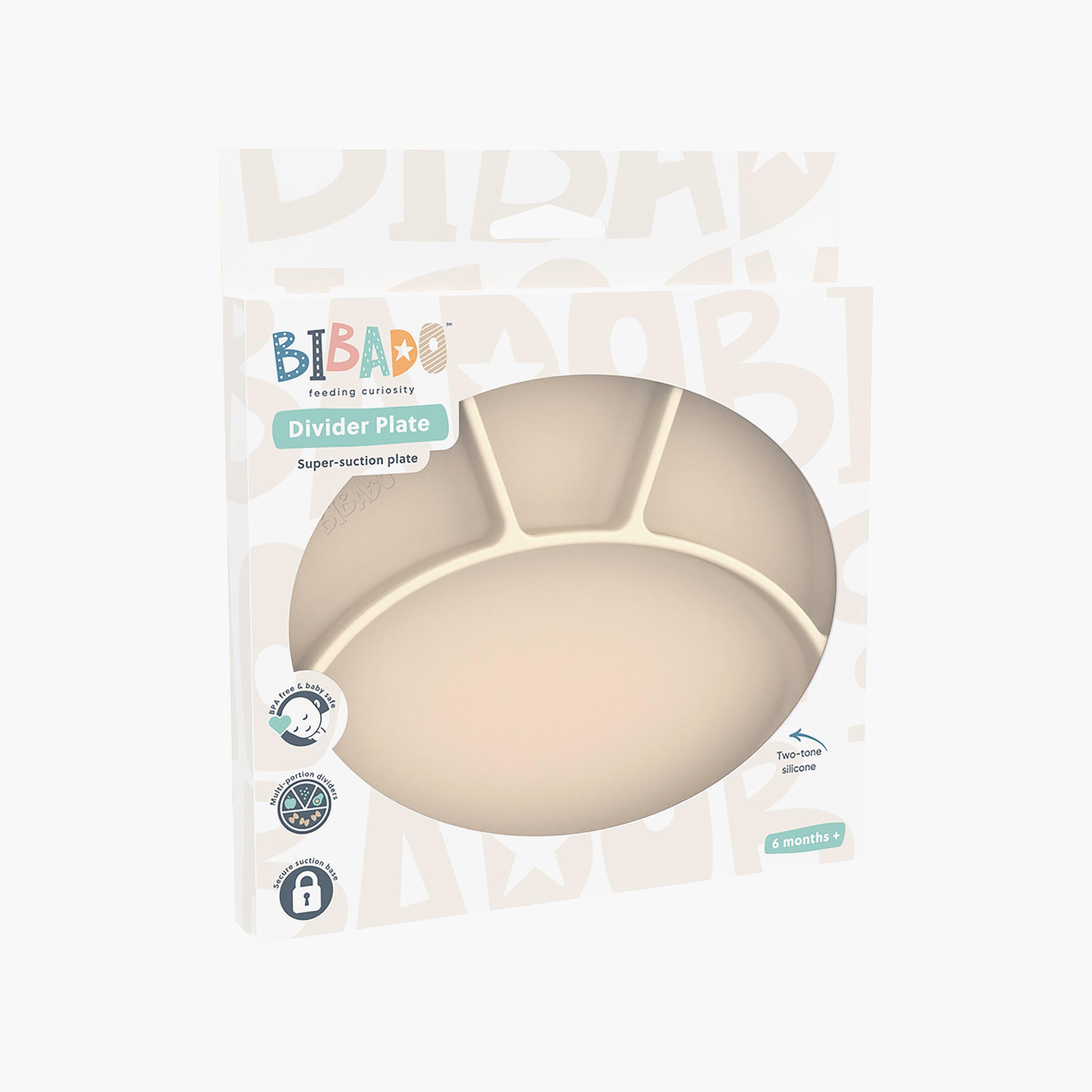 Bibado Two-Tone Silicone Super Suction Divider Plate-baby-feeding-mealtimeessentials-image-3