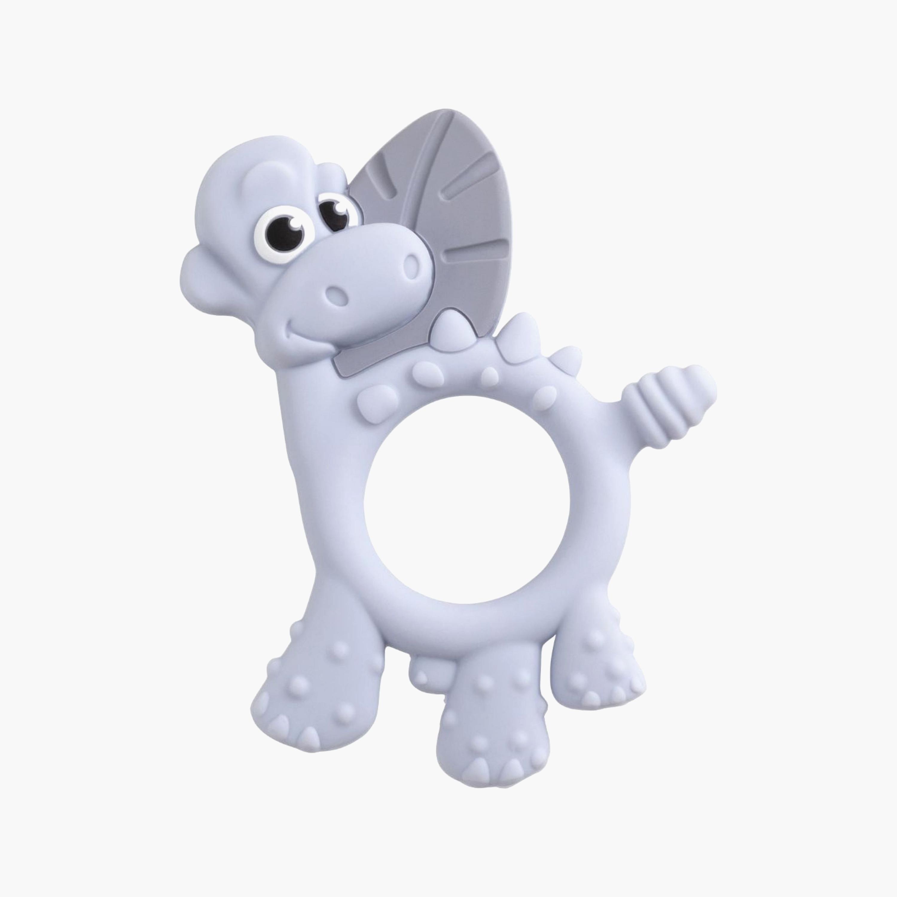 Bibado Dotty the Dinosaur Multi-Sensory Teether-baby-feeding-teethers-image-1
