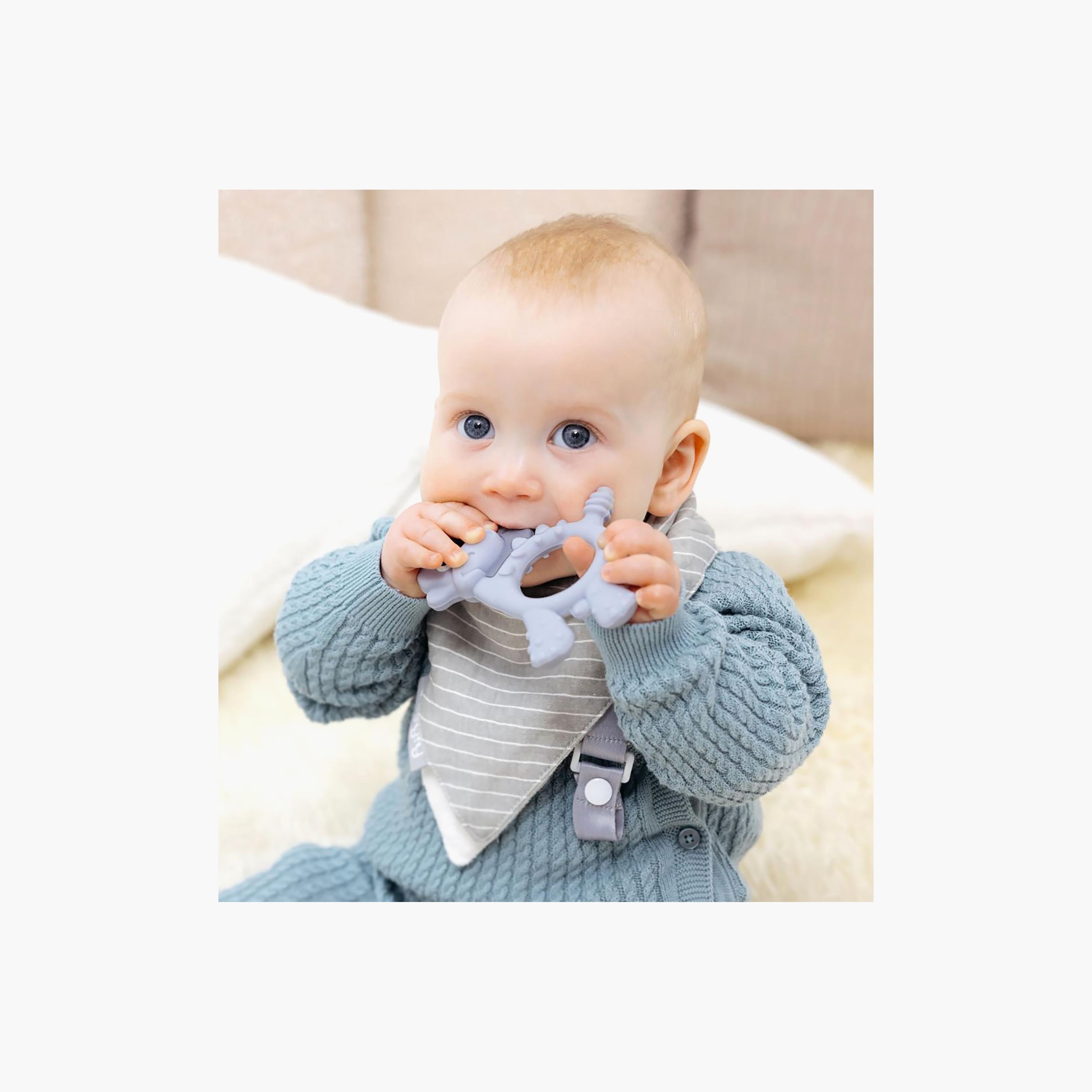 Bibado Dotty the Dinosaur Multi-Sensory Teether-baby-feeding-teethers-image-11