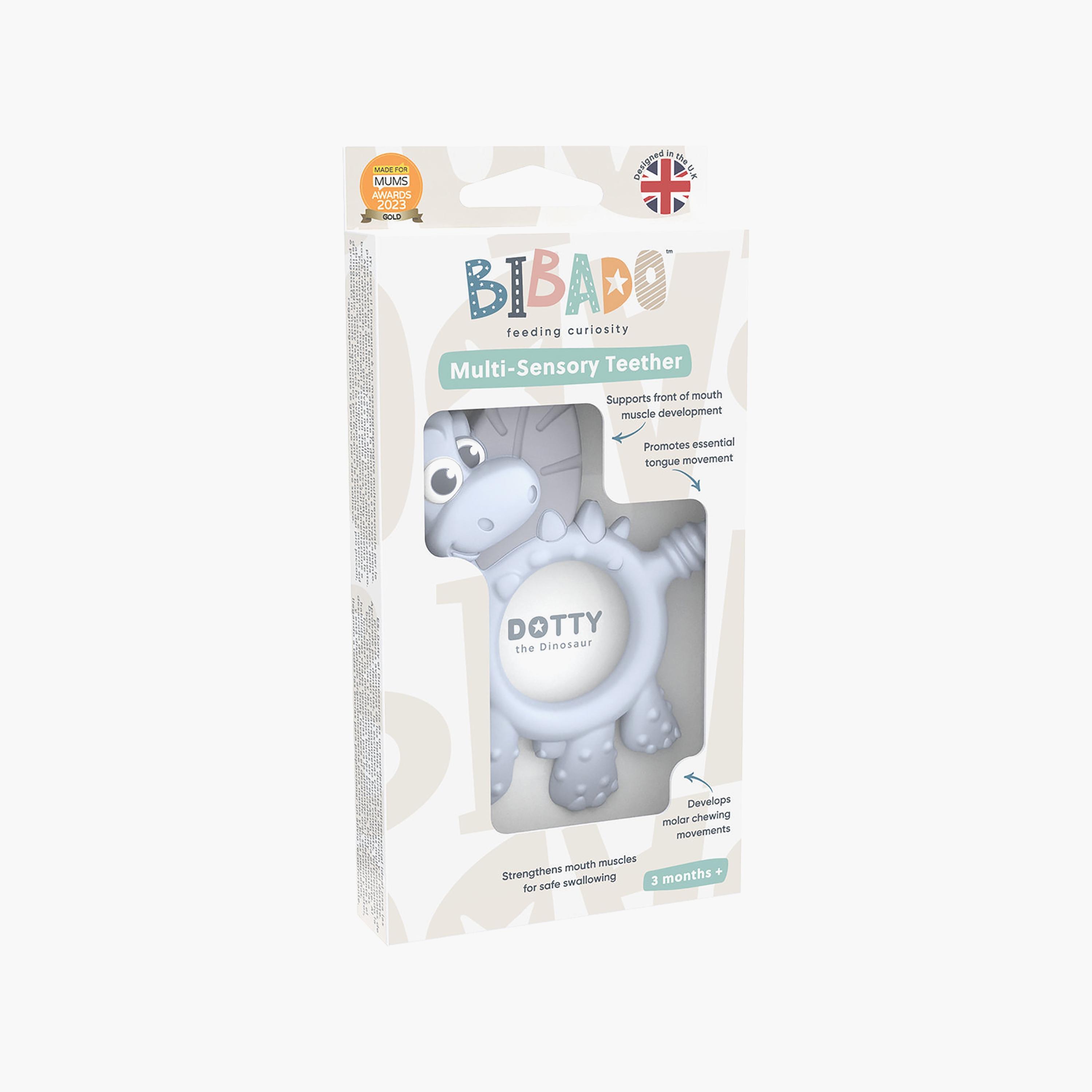 Bibado Dotty the Dinosaur Multi-Sensory Teether-baby-feeding-teethers-image-3