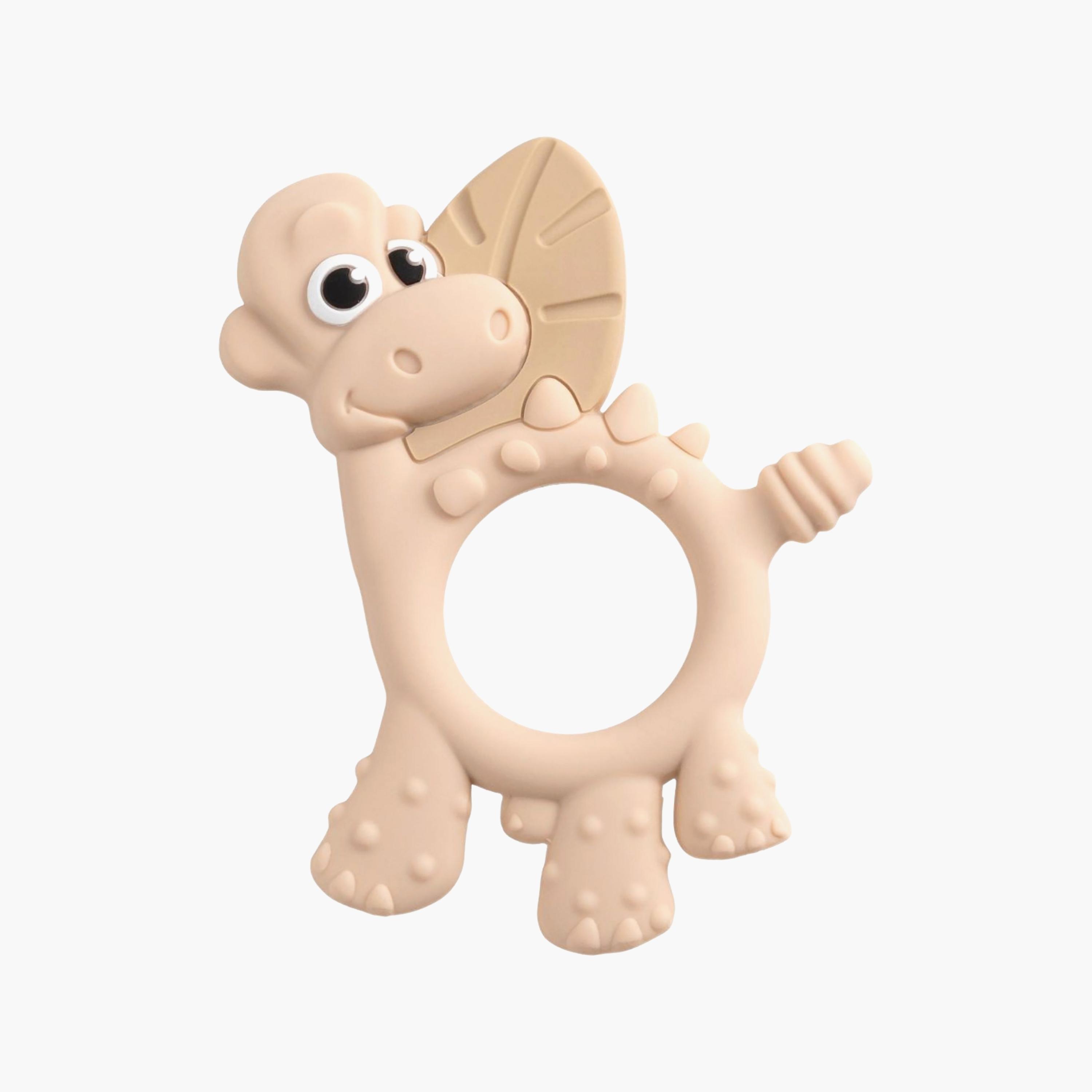 Bibado Dotty the Dinosaur Multi-Sensory Teether-baby-feeding-teethers-image-1