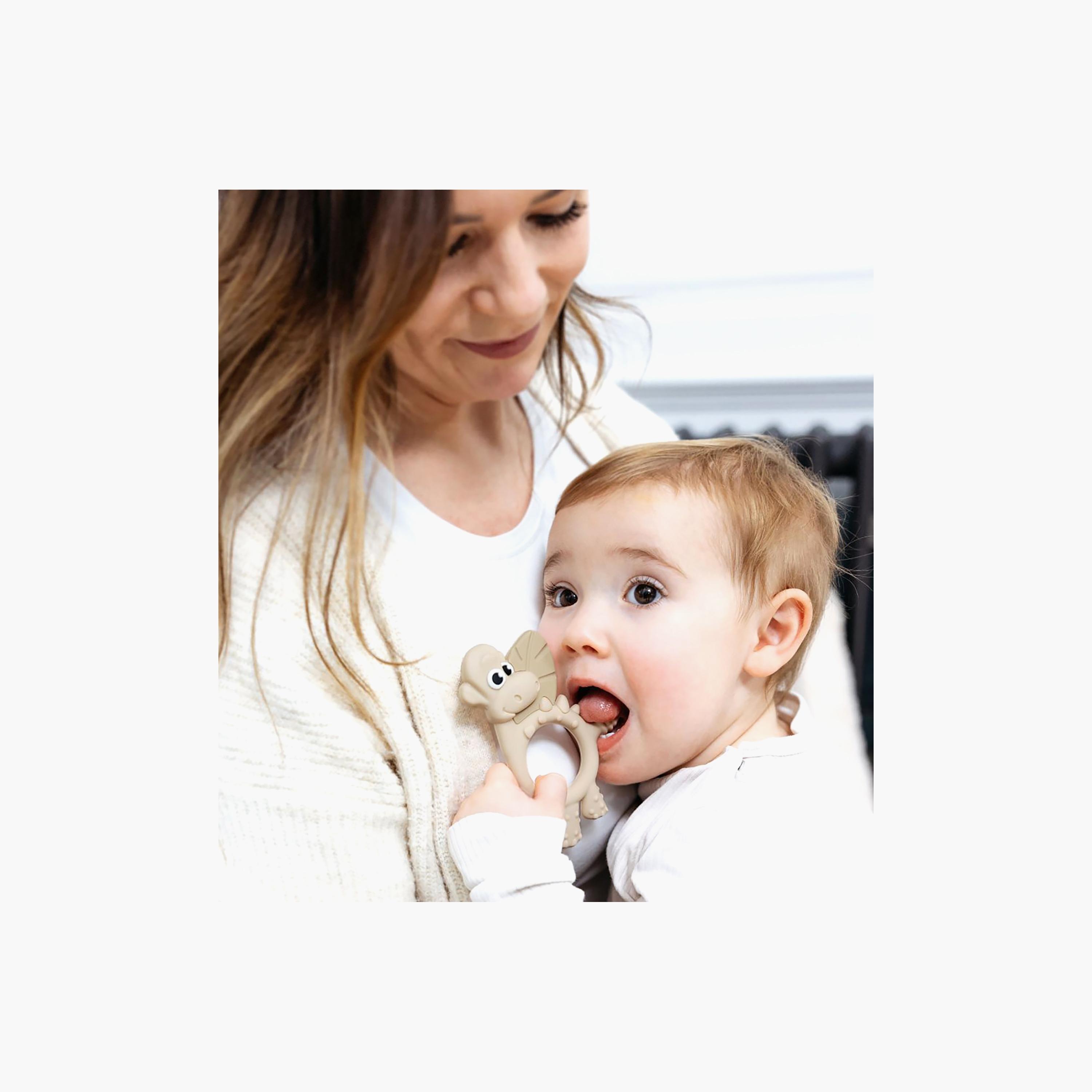 Bibado Dotty the Dinosaur Multi-Sensory Teether-baby-feeding-teethers-image-10