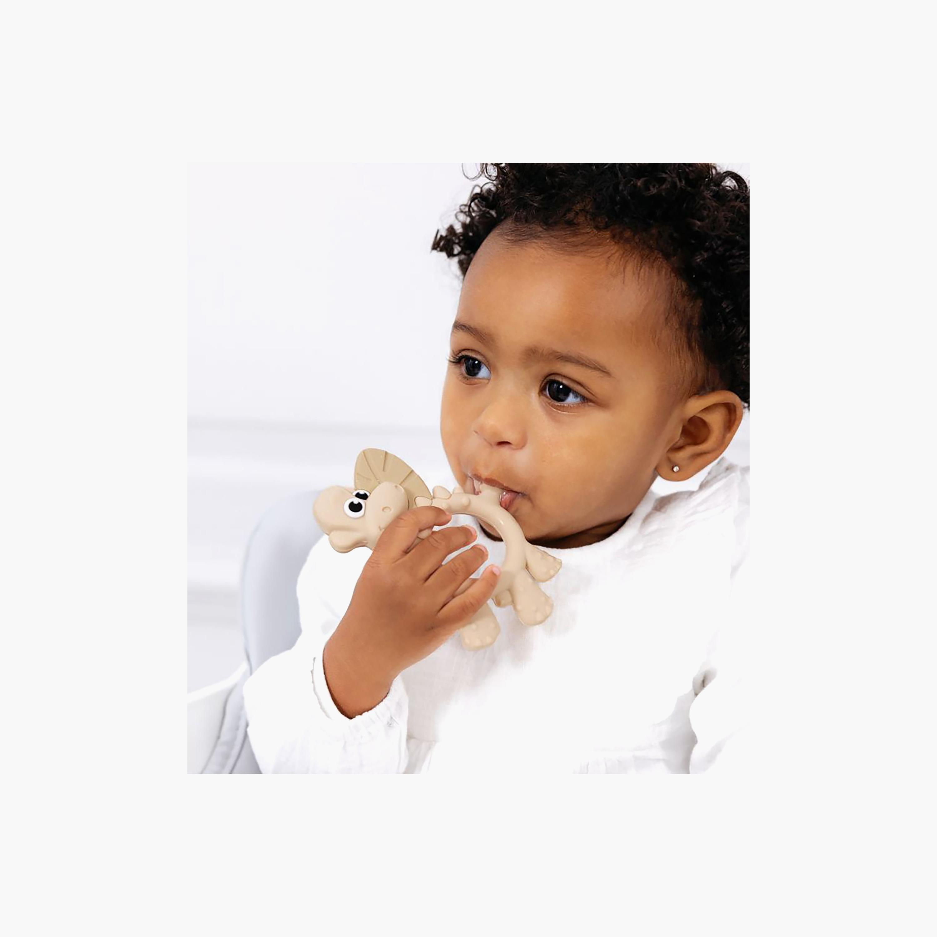 Bibado Dotty the Dinosaur Multi-Sensory Teether-baby-feeding-teethers-image-2