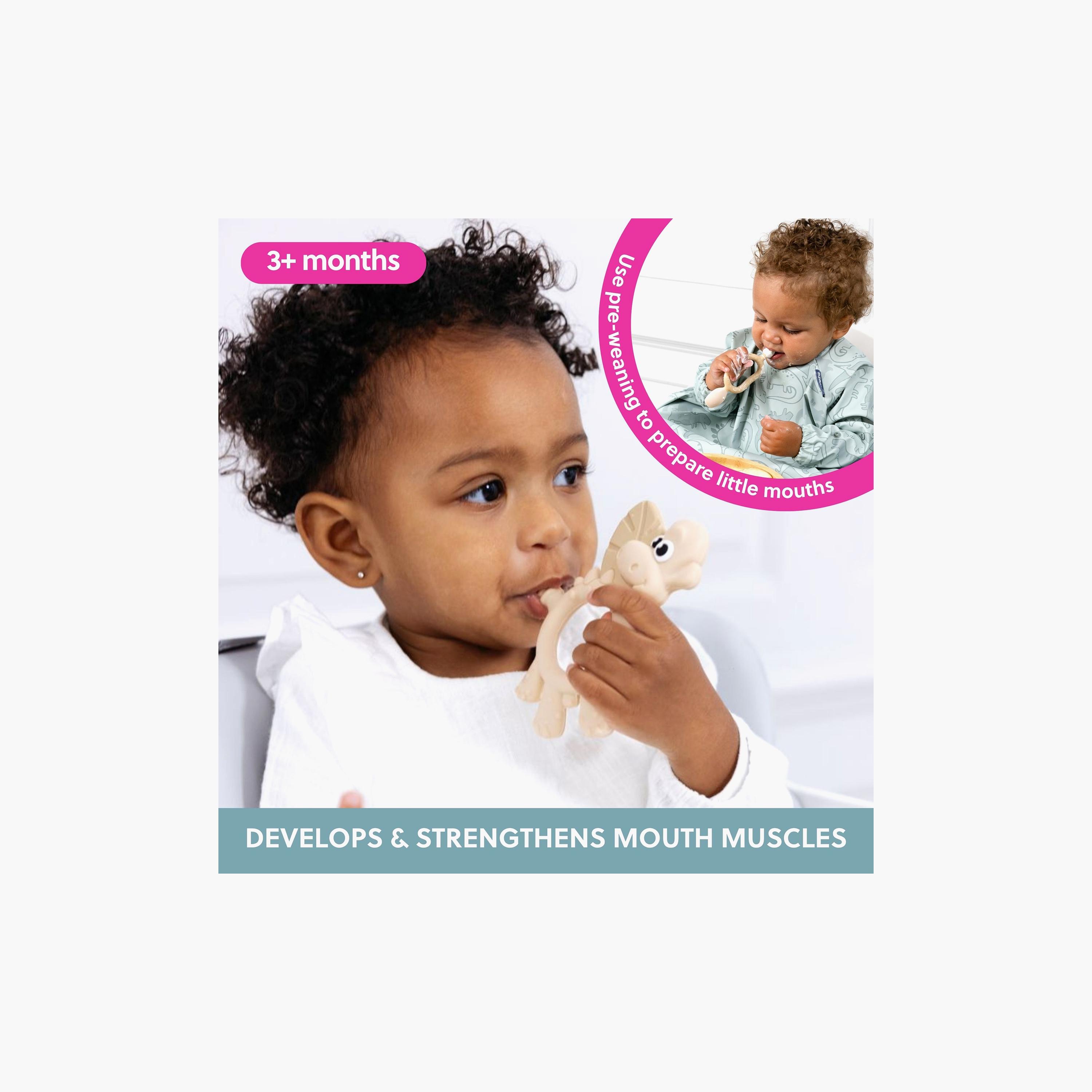 Bibado Dotty the Dinosaur Multi-Sensory Teether-baby-feeding-teethers-image-4